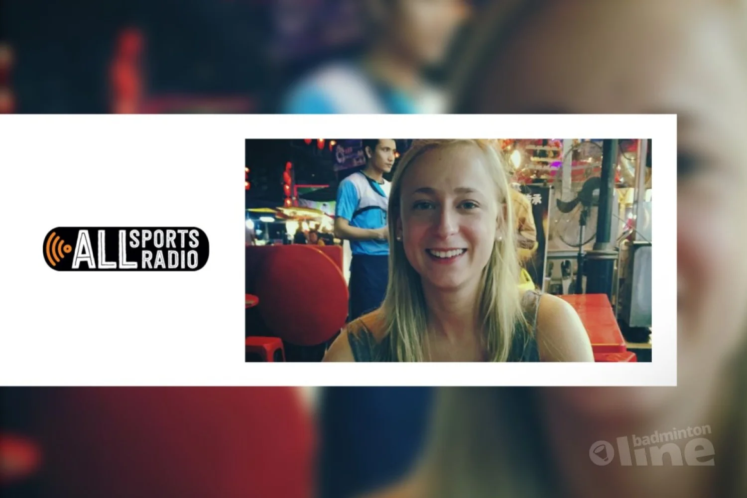 Selena Piek telefonisch in de ALLsportsradio uitzending van 14 maart 2016
