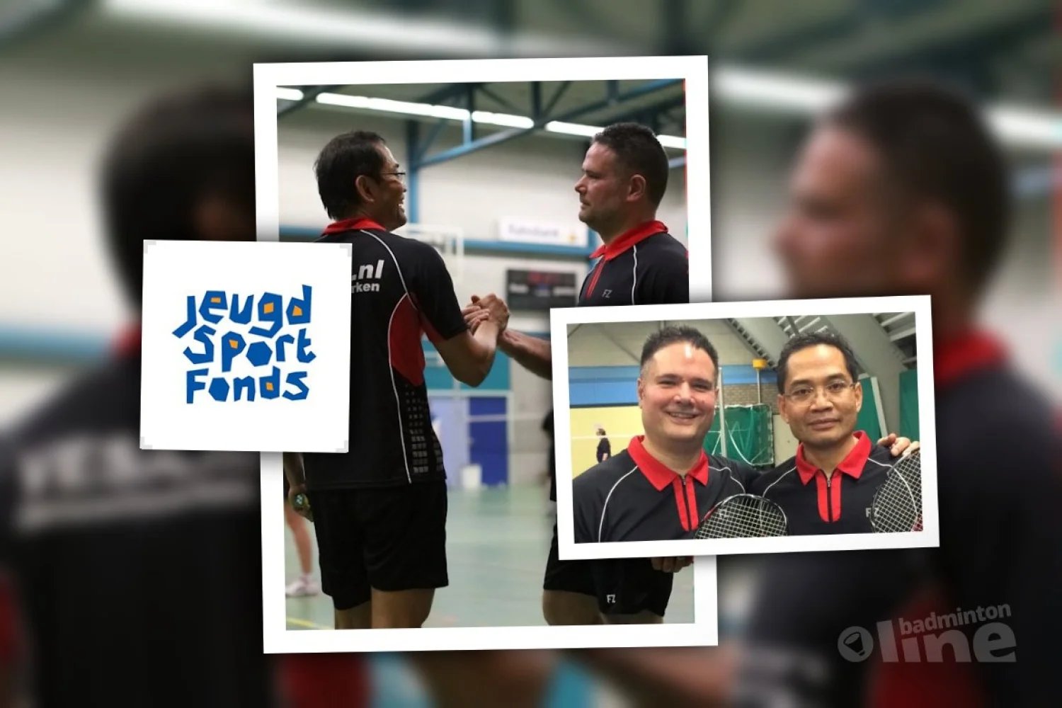 Badmintonduo zet zich in voor Jeugdsportfonds