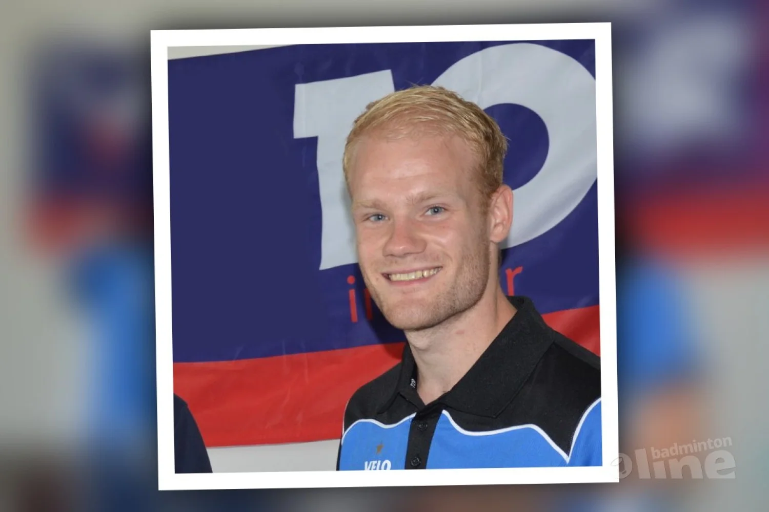 Ewout Beukers brengt zijn glimlach naar Wateringse badmintonclub