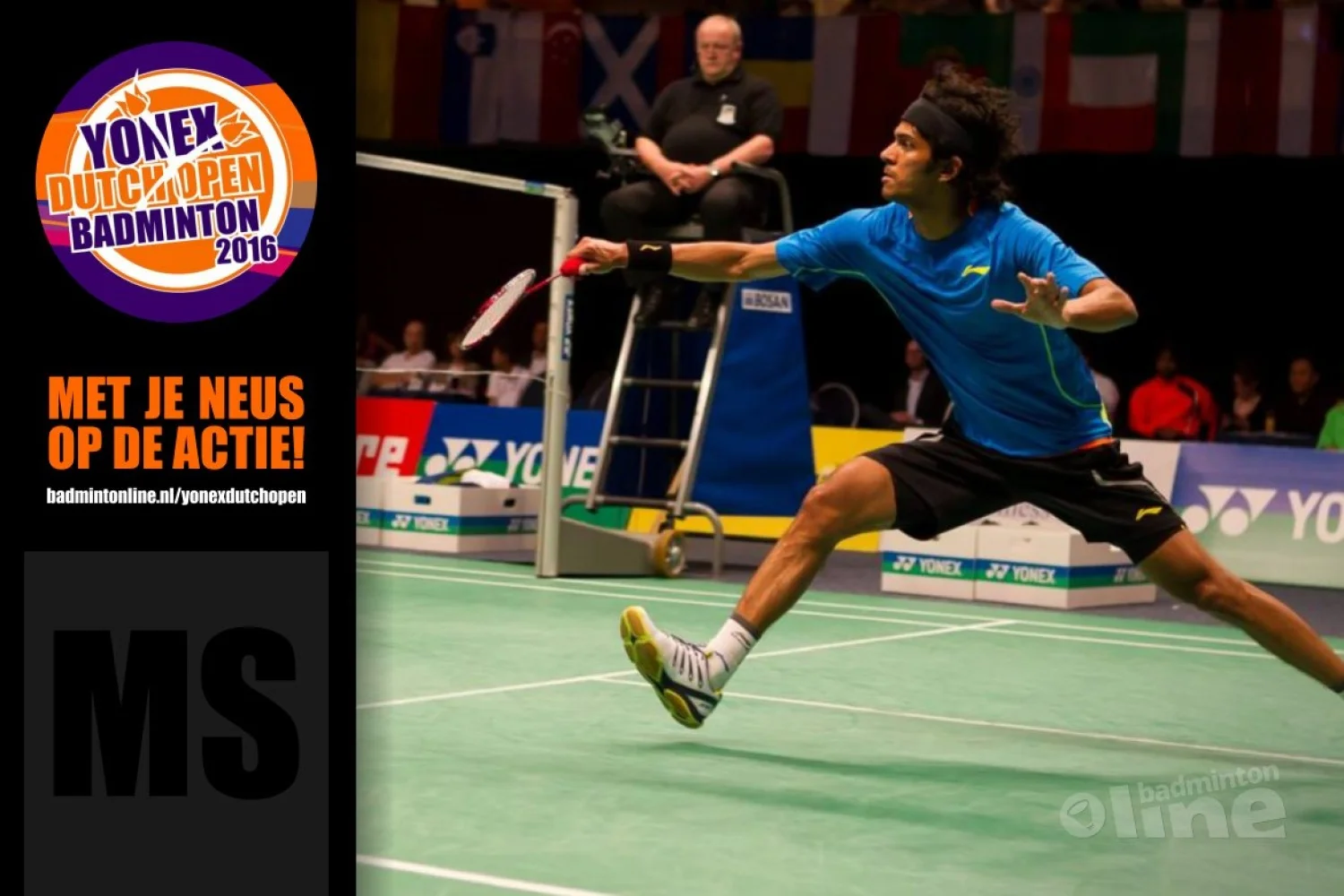Dutch Open 2016: Ajay Jayaram gaat voor derde titel op rij