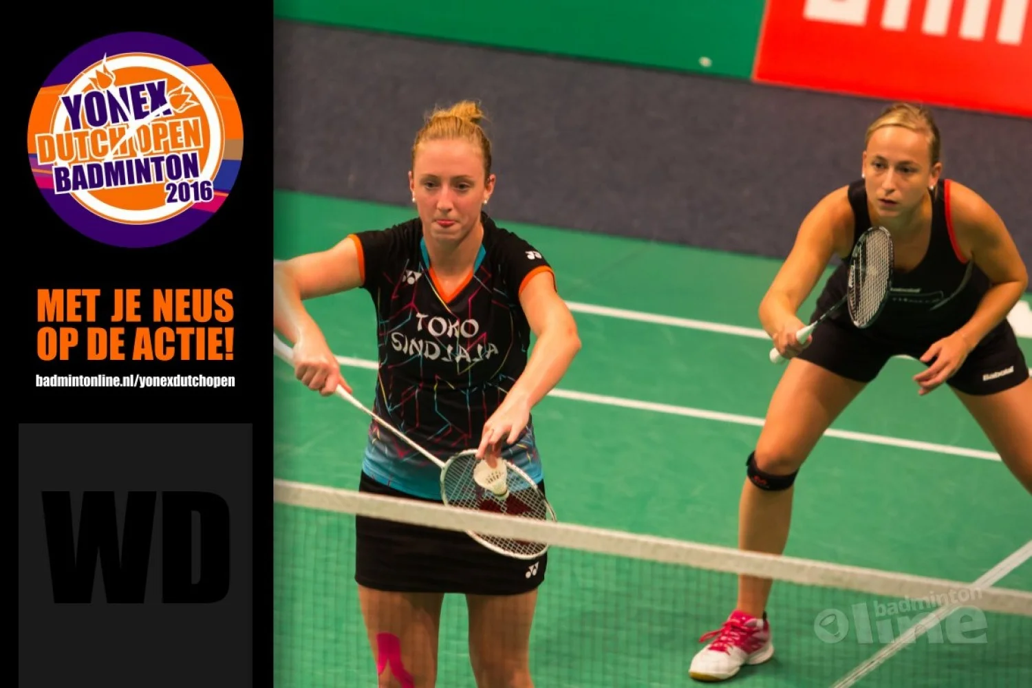 Dutch Open 2016: Eefje Muskens en Selena Piek favoriet