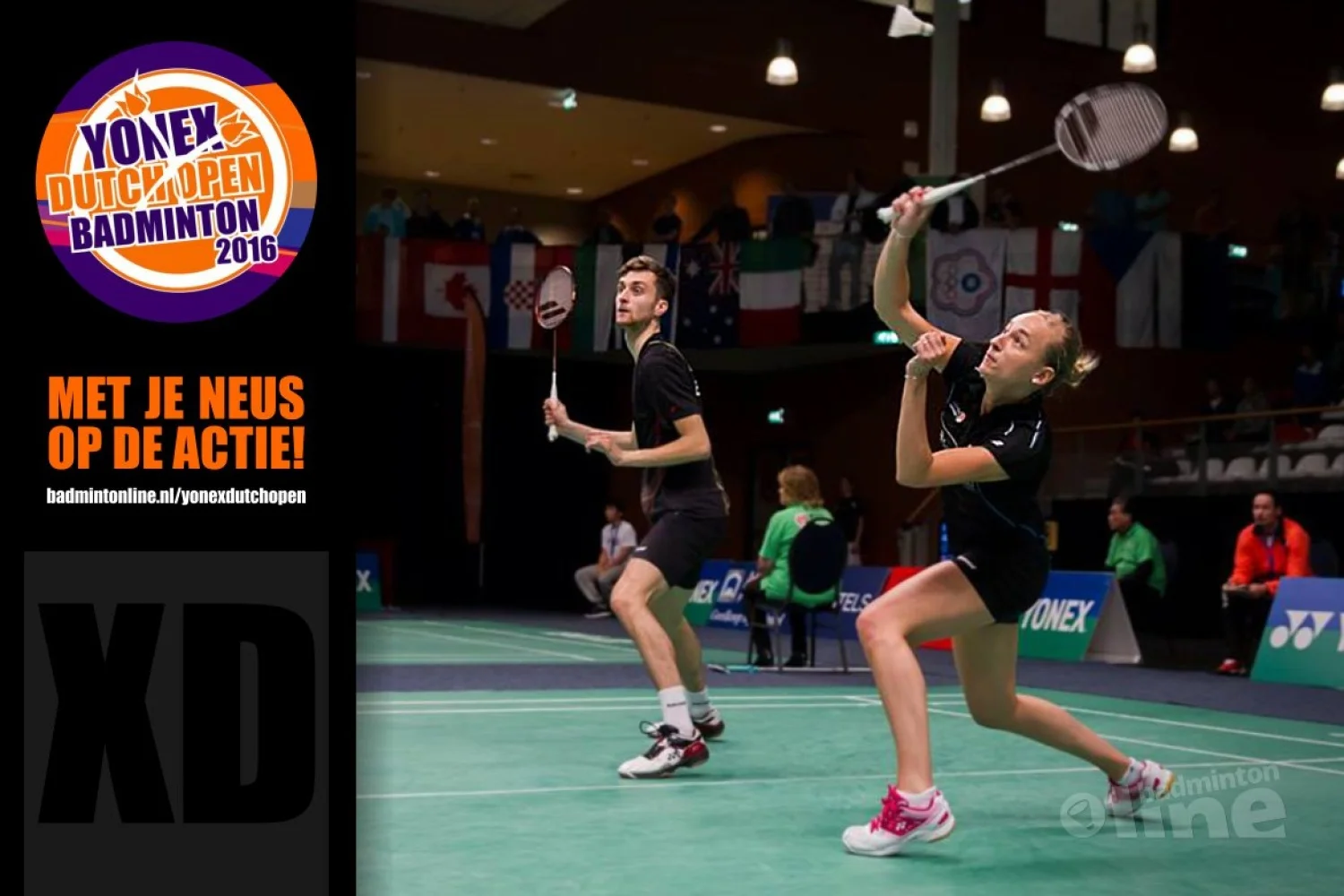Dutch Open 2016: Jacco Arends en partner Piek favoriet voor eindzege