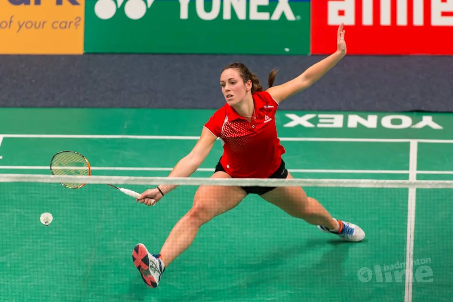 Denmark Open woensdag: de bovenbenen van Chloe Birch