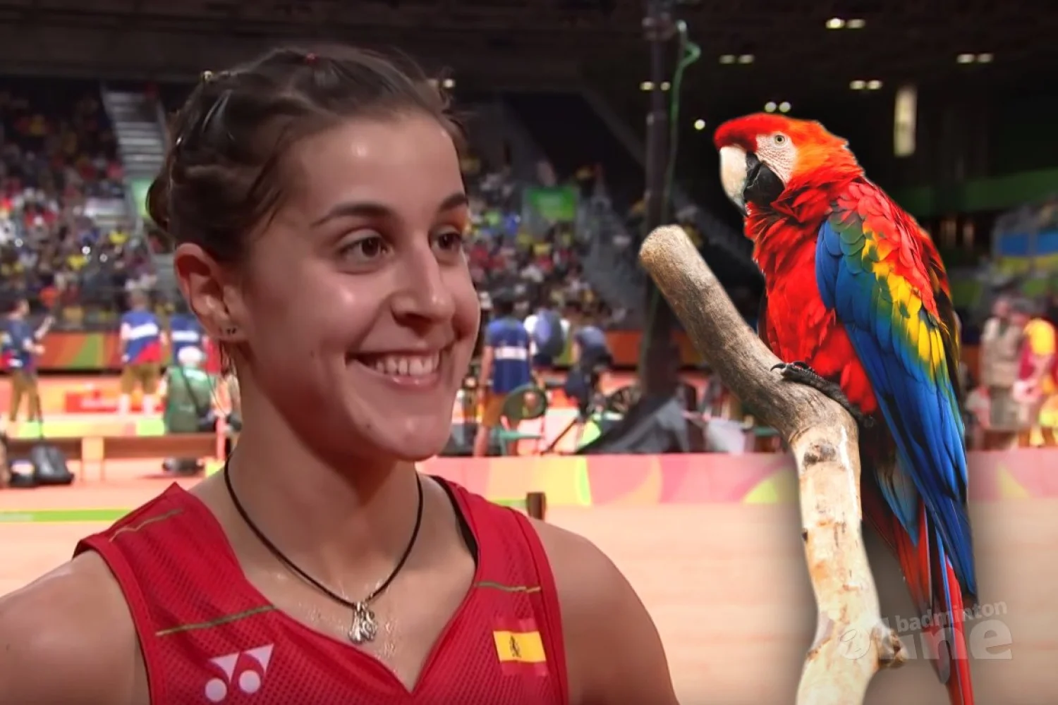 Denmark Open 2016: Carolina Marin schreeuwt als een schorre papegaai