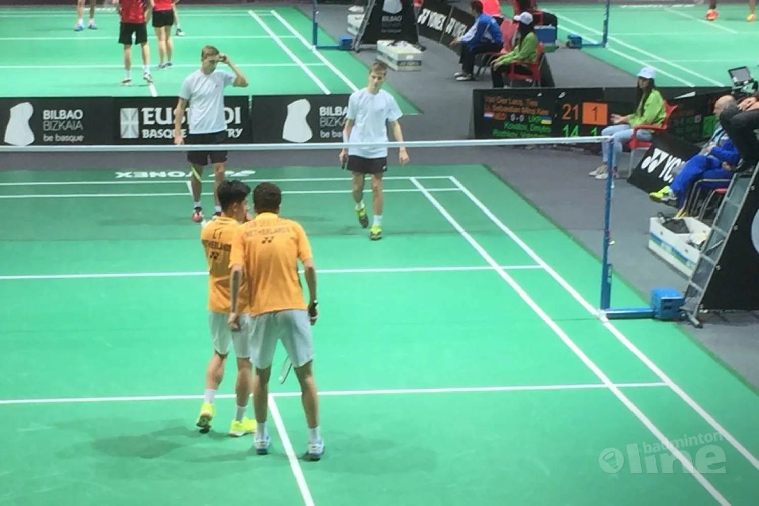 U19 team wint ook van Oekraine tijdens WJK in Bilbao