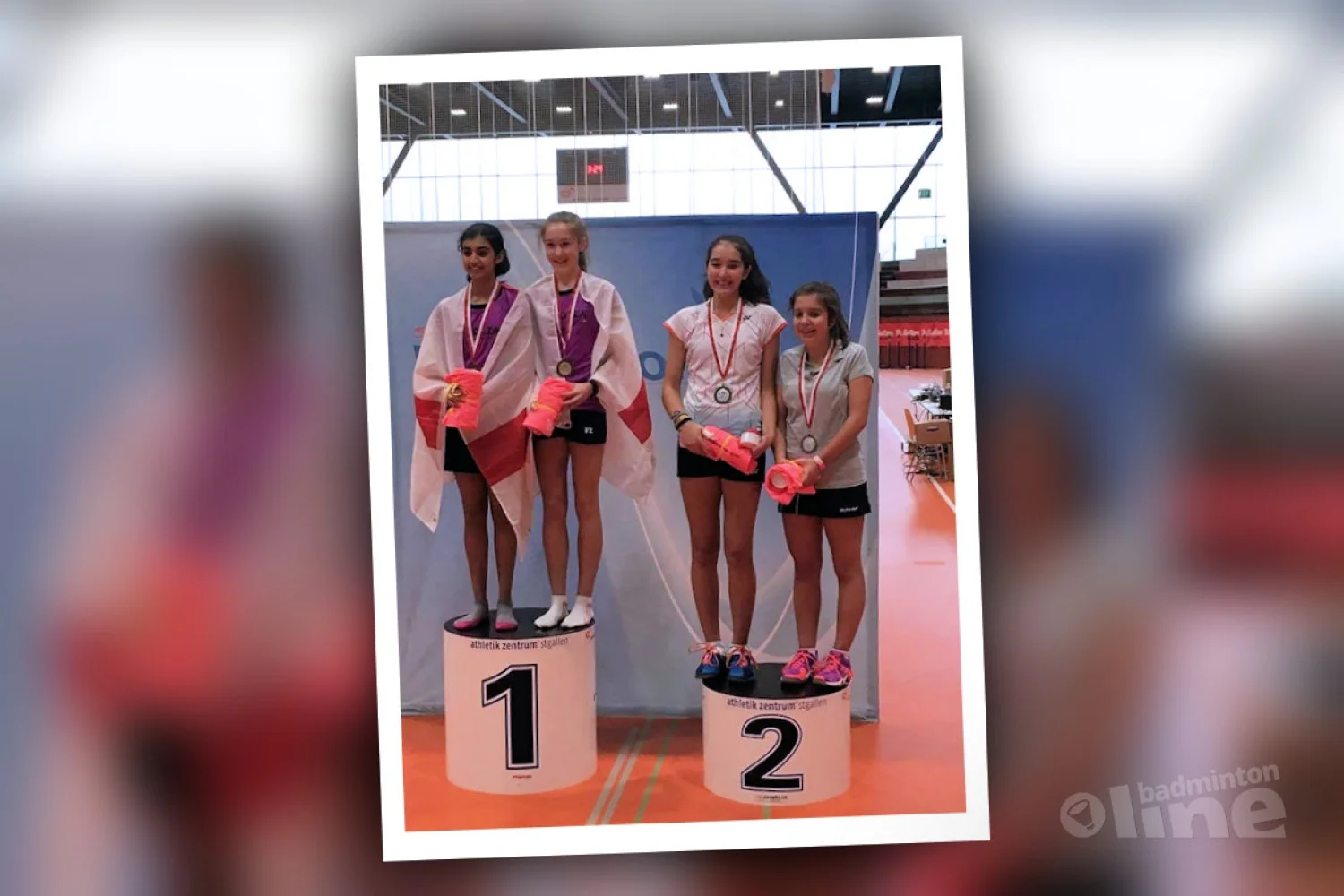 Hard work paid off for Dounia Pelupessy at 8 nations youth tournament