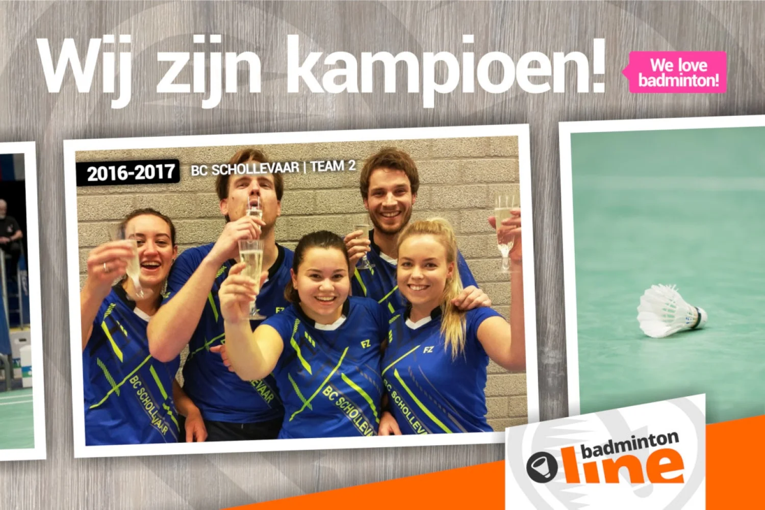 Stuur jouw kampioensfoto naar badmintonline.nl!