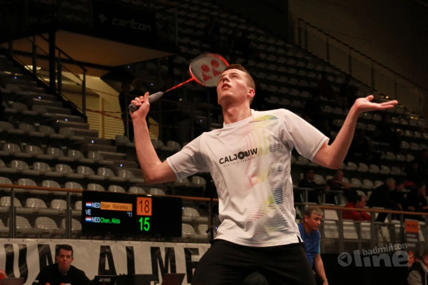Mark Caljouw through to second round of Canada Open Grand Prix