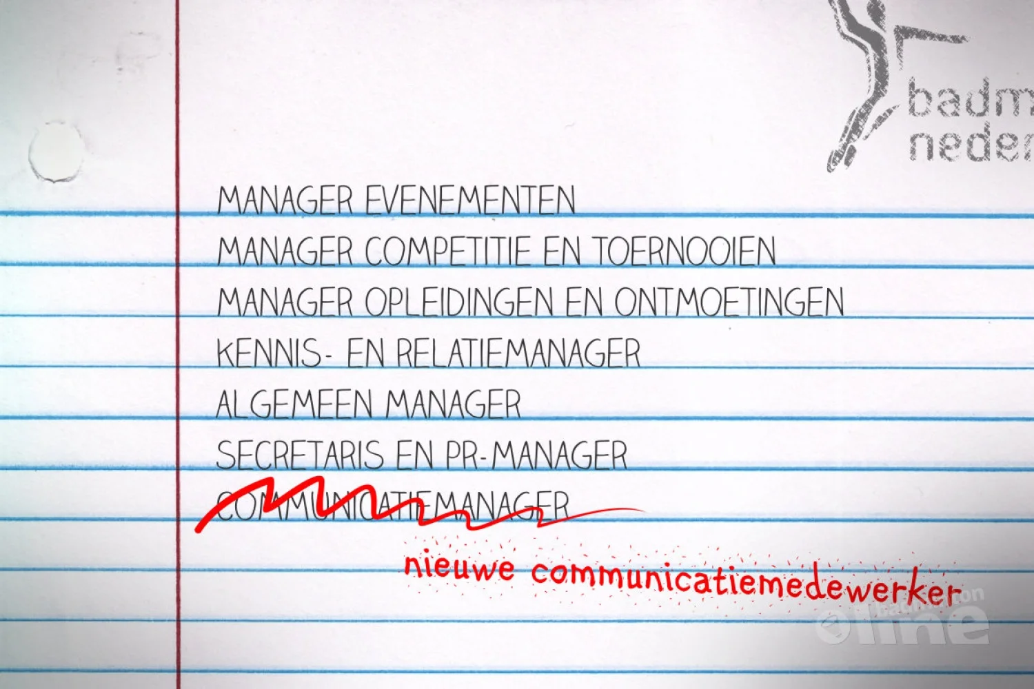 De doorstart van Badminton (in) Nederland - slot