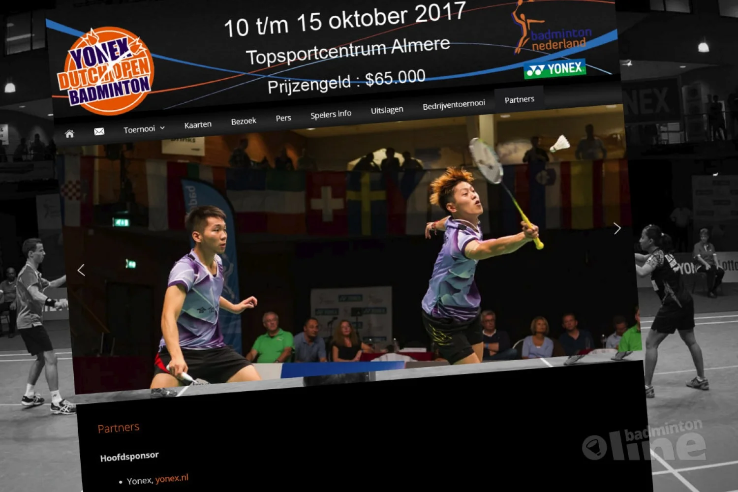 Japans badmintonmerk wederom naamsponsor Dutch Open in Almere