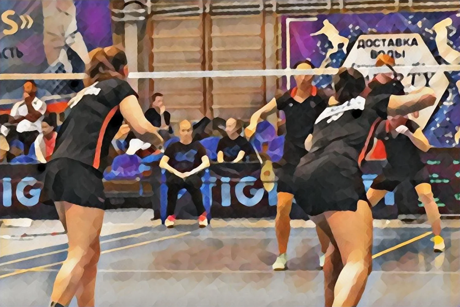 Duitse blokkade in Rusland houdt Van der Aar en Jille uit halve finale