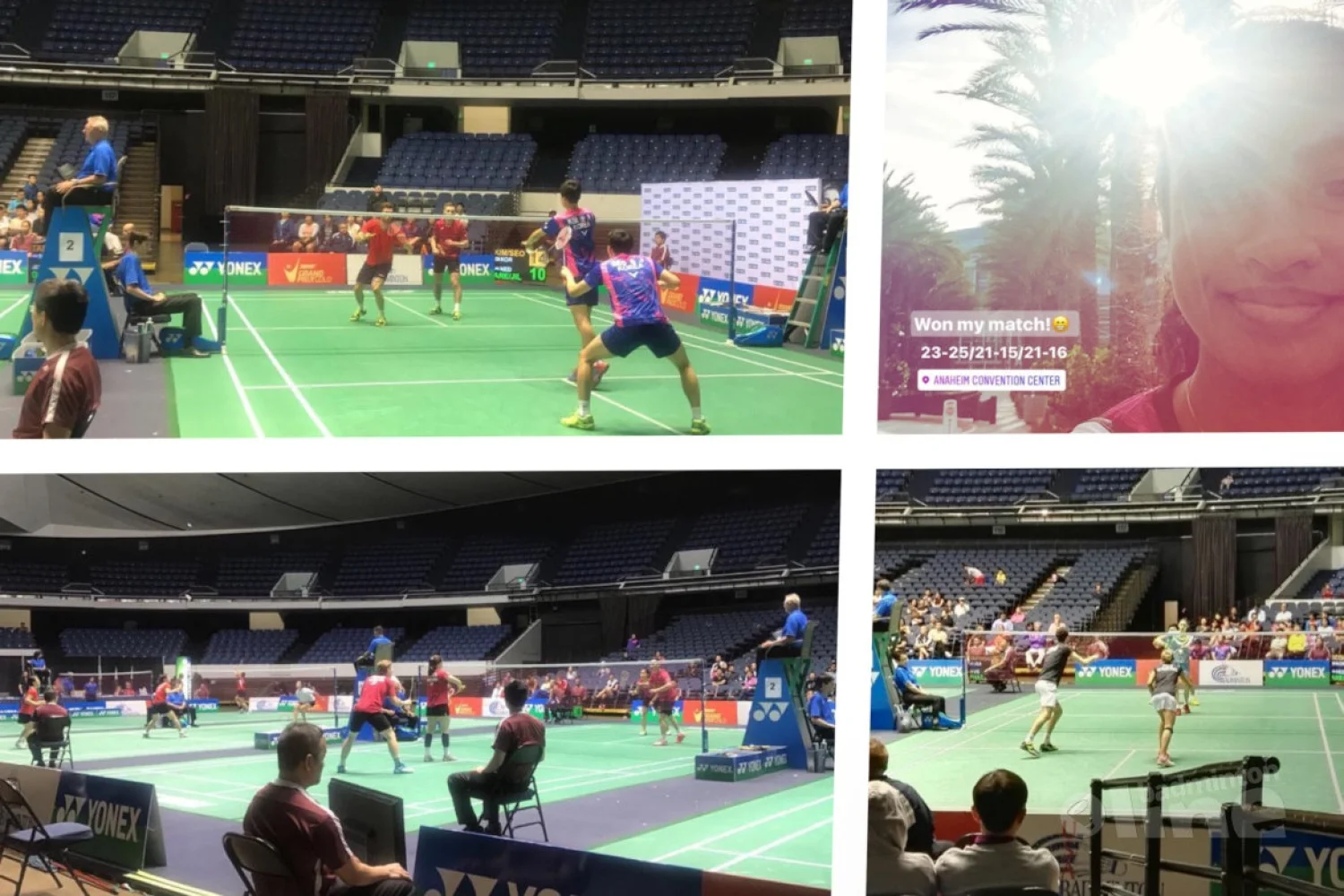 Nederlandse dubbelaars hebben het zwaar in Anaheim