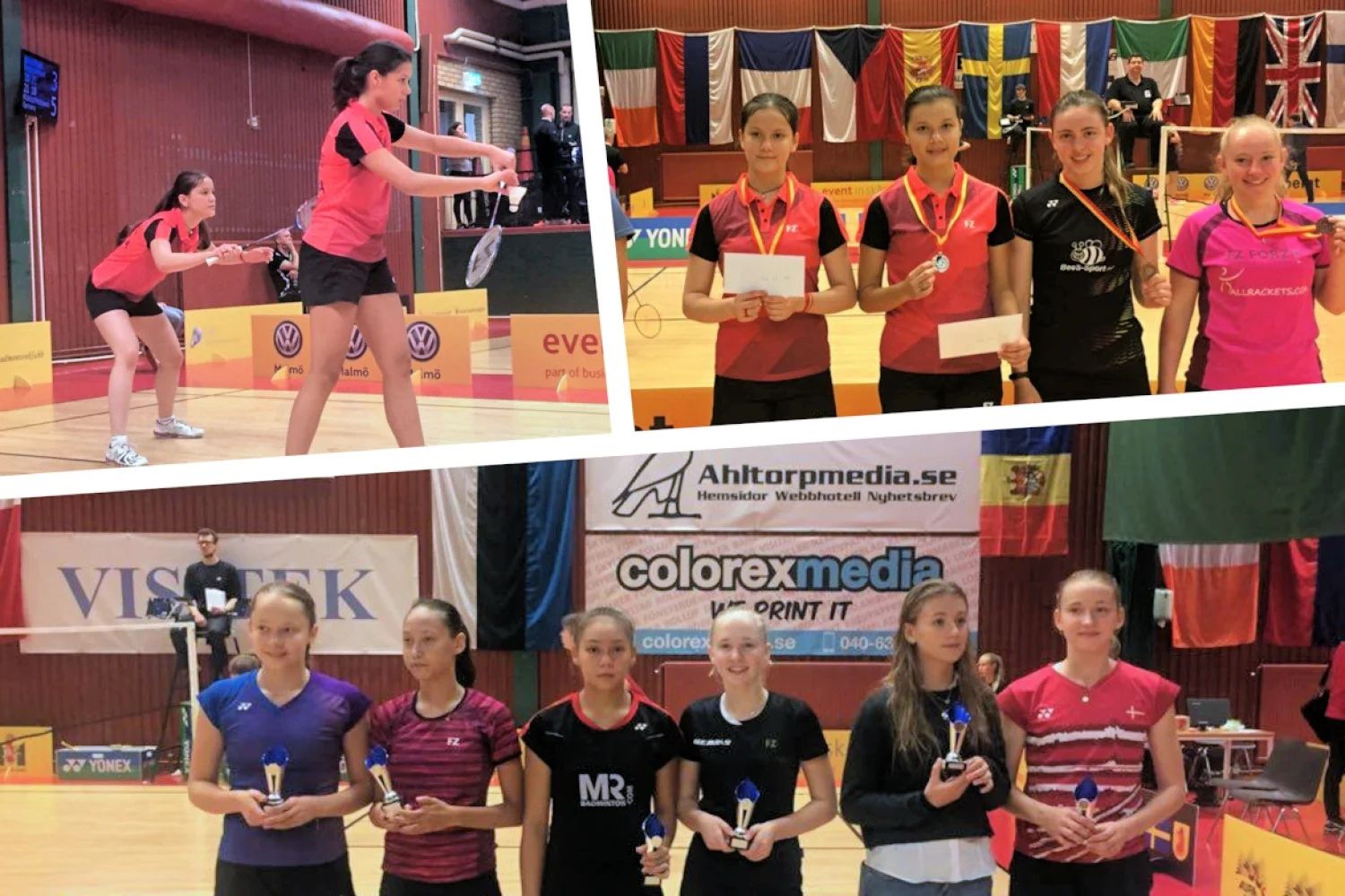 Twee finaleplaatsen voor jeugd U15 en U17 in Zweden