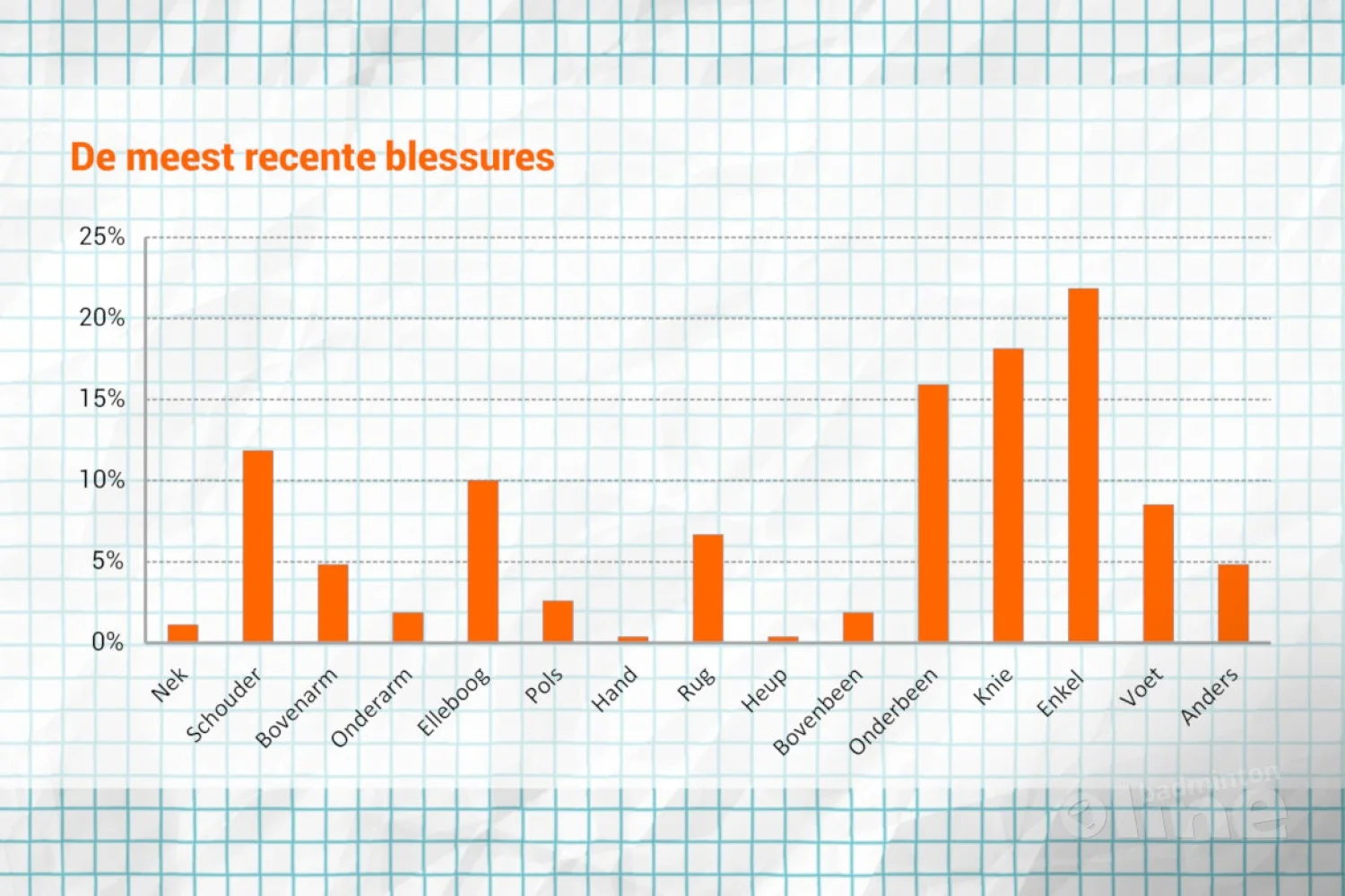 Factsheet: Badmintonblessures