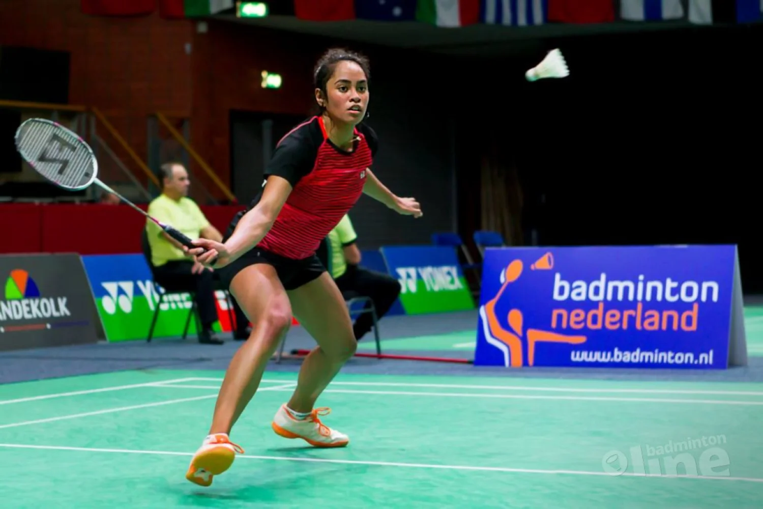 Gayle Mahulette treft Mette Poulsen in tweede ronde Dutch Open