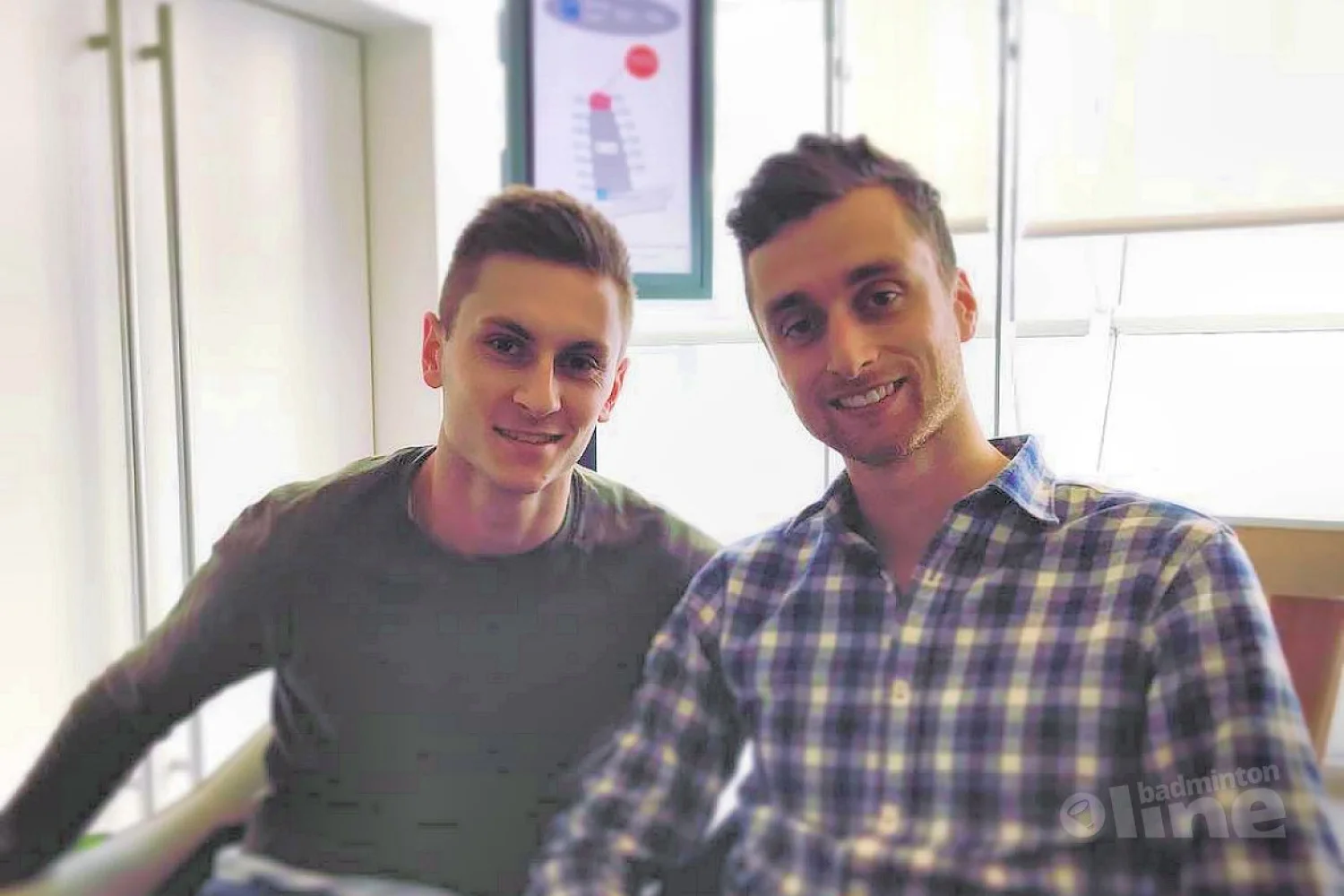 Jacco Arends en Ruben Jille dicht bij stunt tegen Deense nummers 6 van de wereld