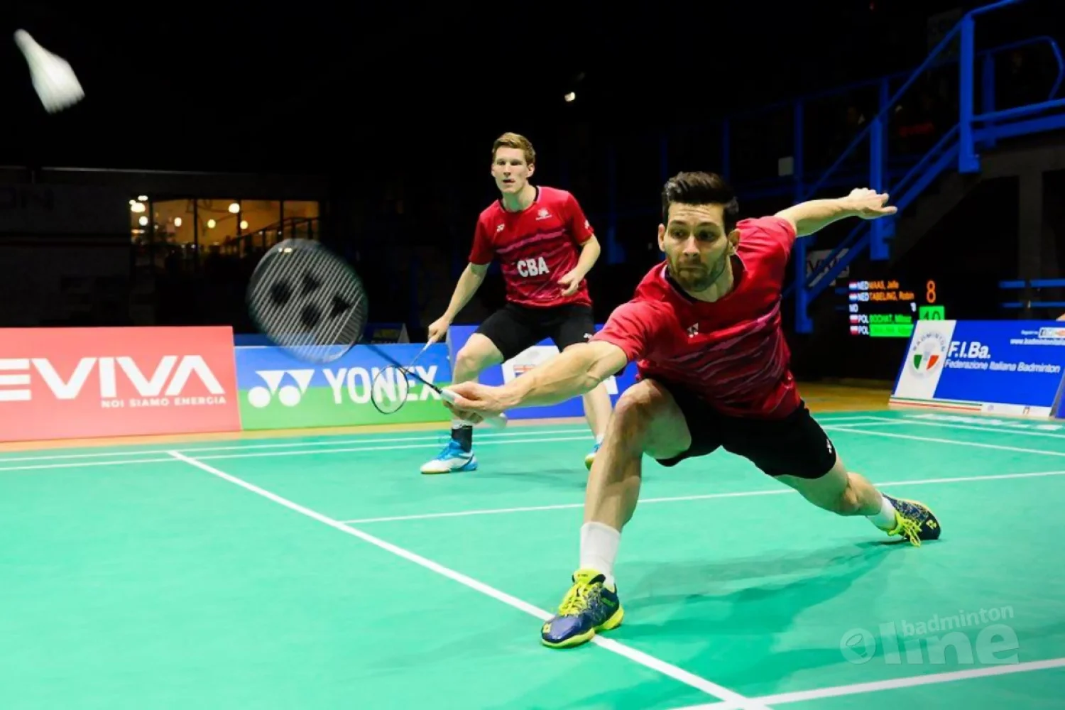 Geen kwartfinales Indonesia Open voor Jelle Maas en Robin Tabeling