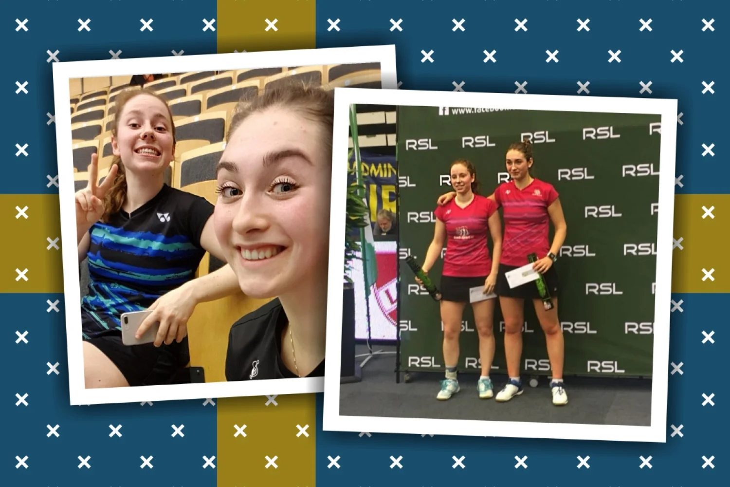 Imke van der Aar en Debora Jille runner-ups in Zweden