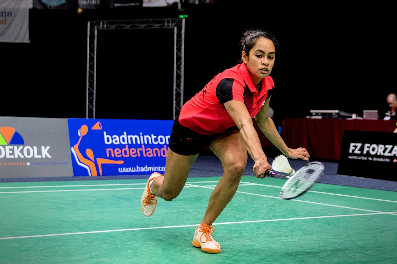 Mark Caljouw en Gayle Mahulette op koers voor titelprolongatie op NK Badminton 2018