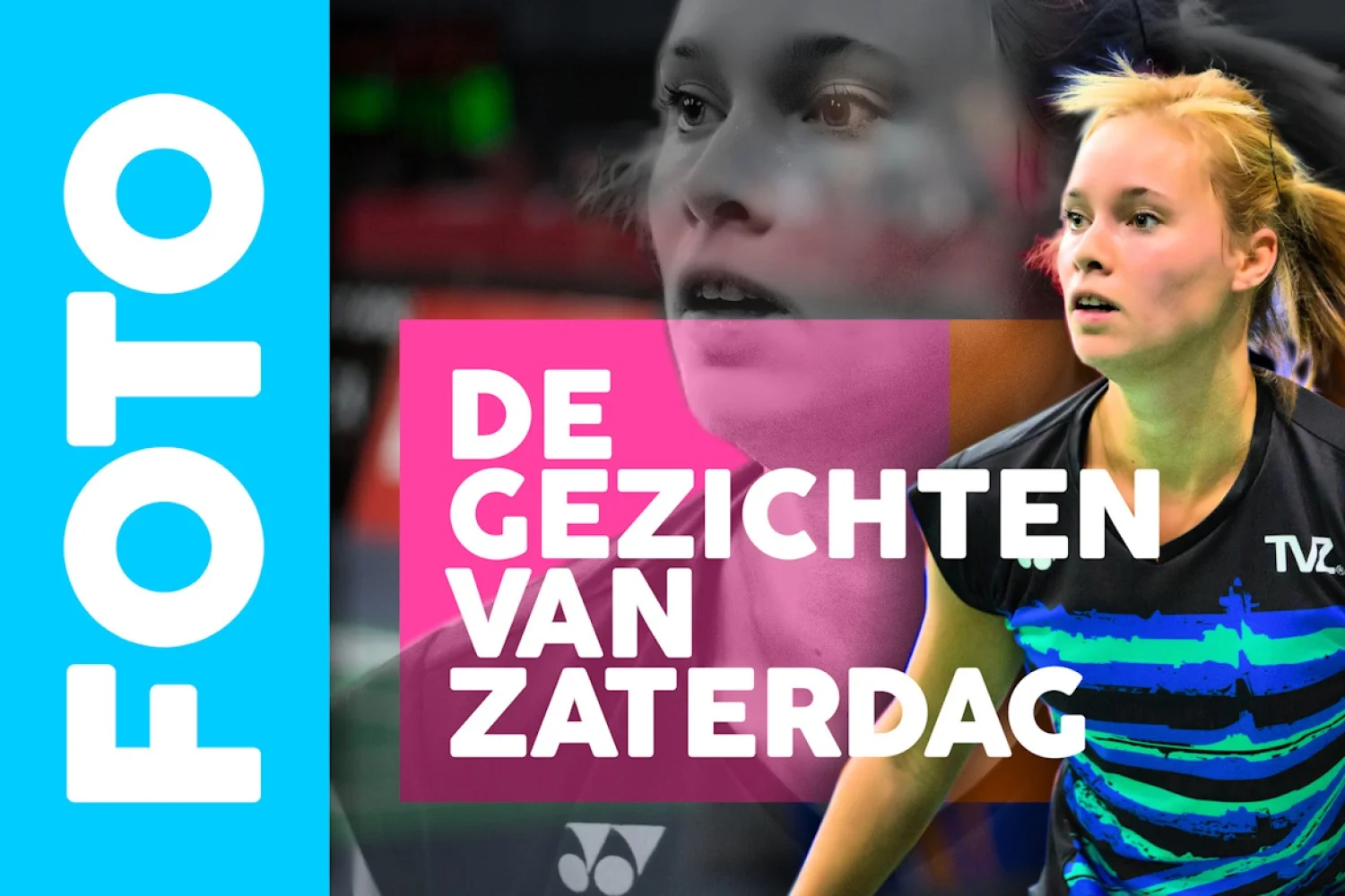 Badmintonfoto's: De Gezichten van Zaterdag (NK Badminton 2018)