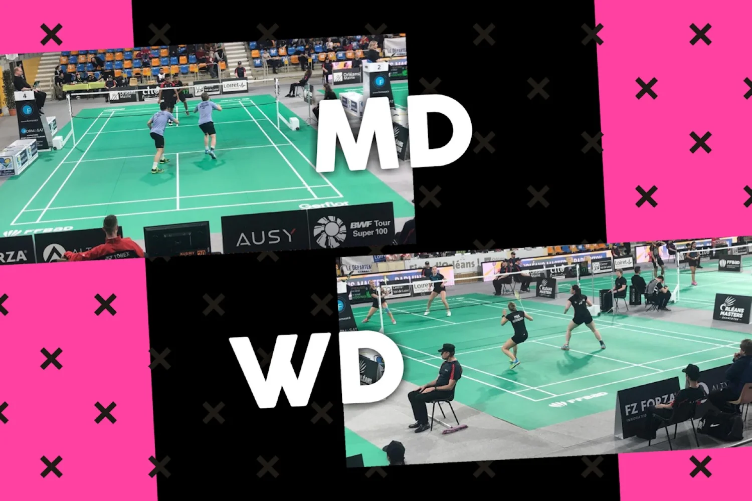 Dubbelkoppels succesvol in Frankrijk tijdens eerste ronde Orléans Masters 2018