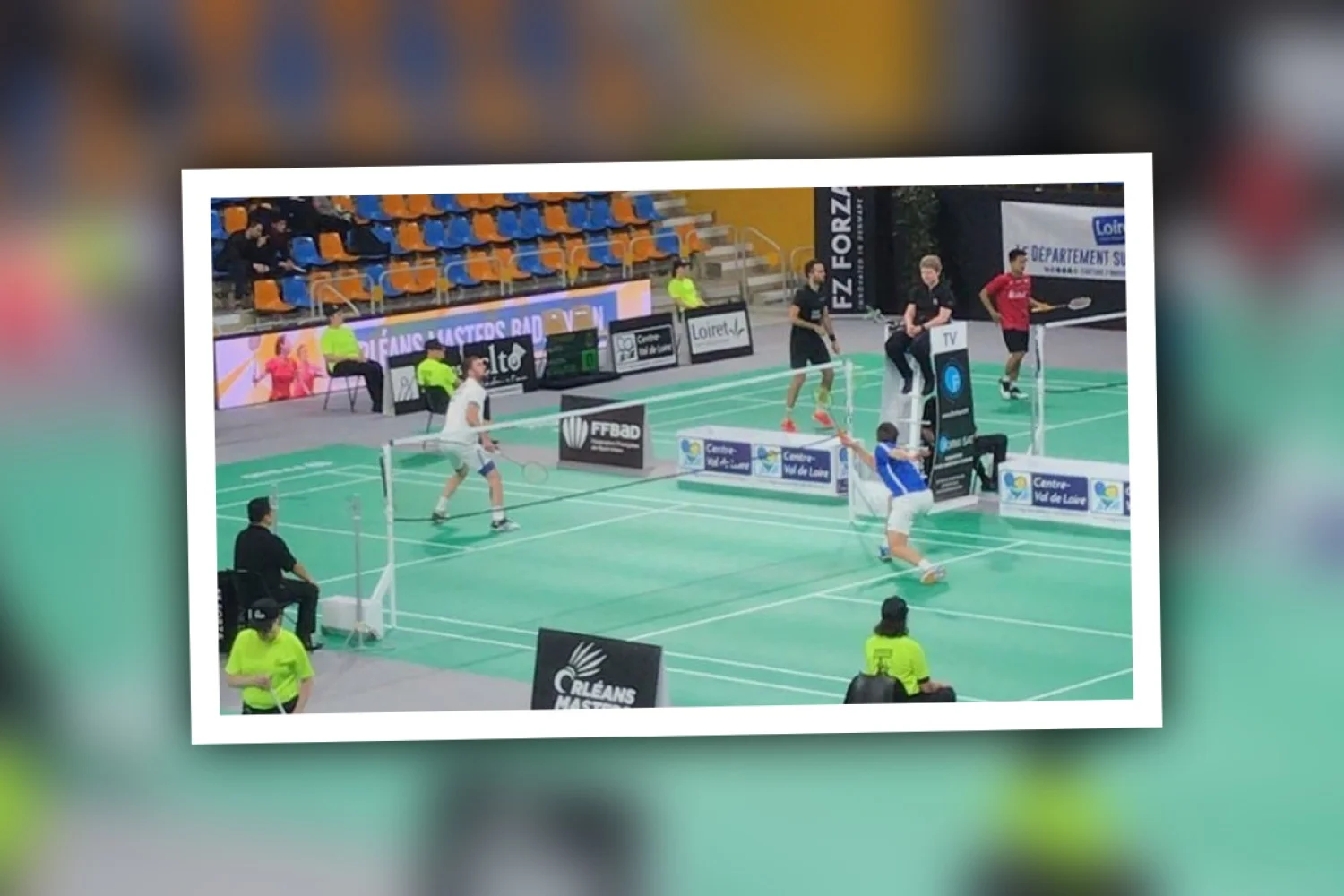 Mark Caljouw stunt tegen Jan O Jorgensen tijdens Orleans Masters 2018