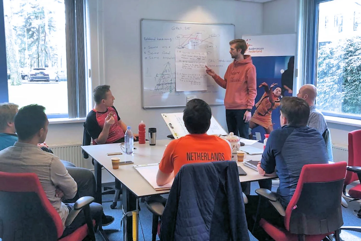 Mia Audina bij Papendal-overleg tussen talent- en bondscoaches Badminton Nederland