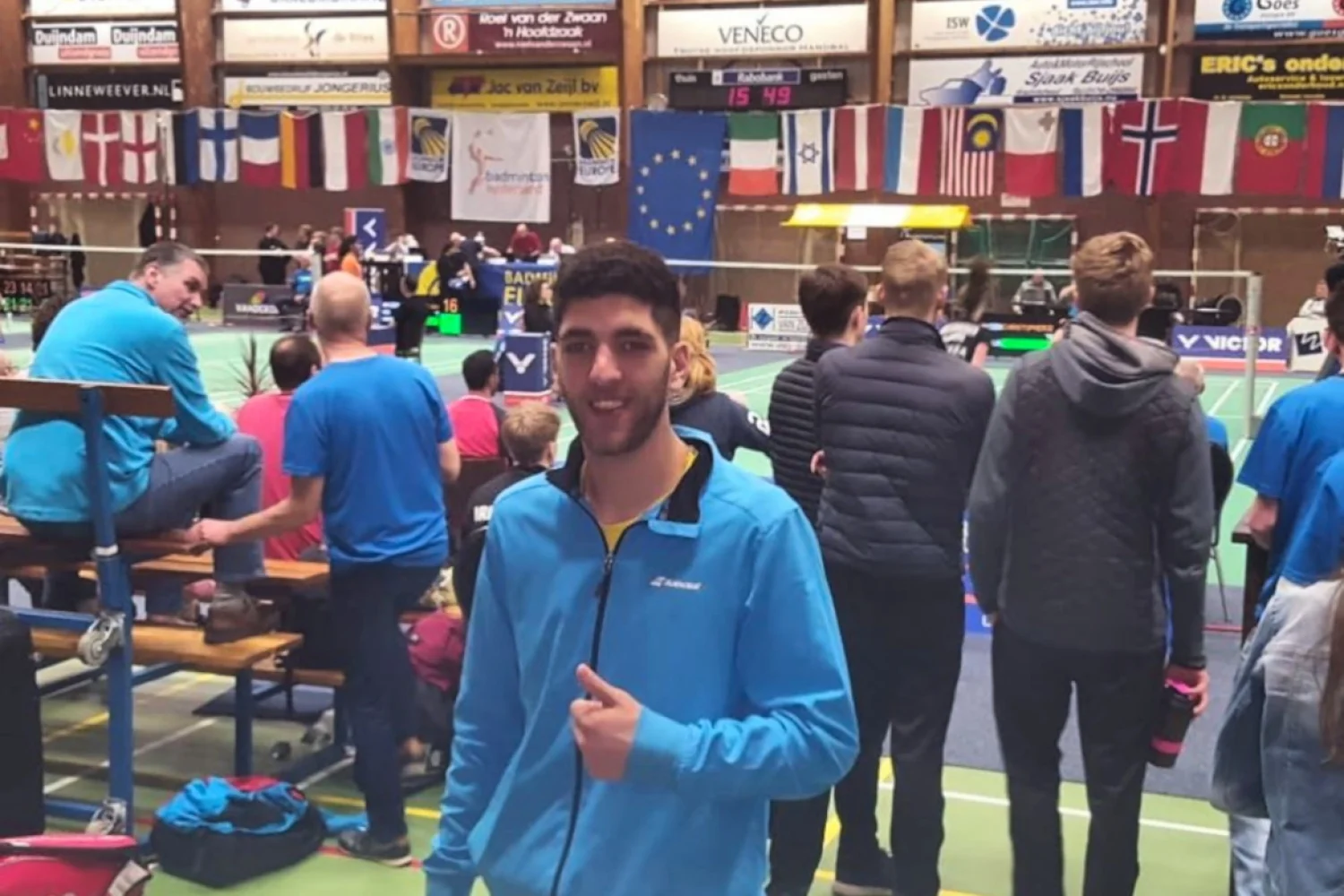 Sympathieke Syriër Aram Mahmoud onbetwist aan kop op badmintonranglijst Master Circuit van 16 april 2019