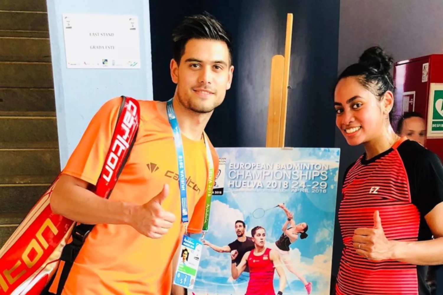 Nick Fransman en Gayle Mahulette naar tweede ronde bij EK Badminton in Spanje