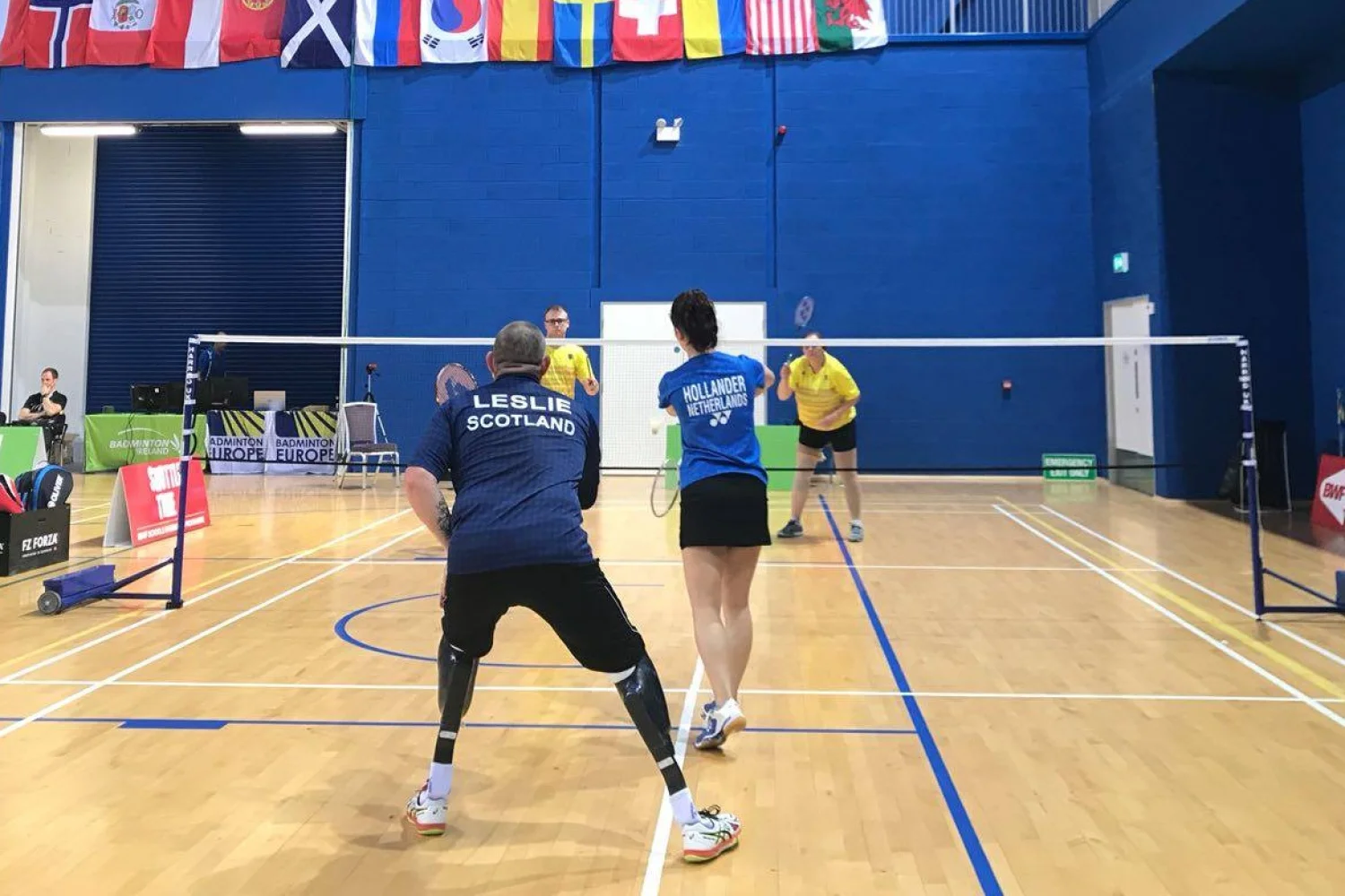 Wisselende resultaten eerste dag Irish Para-Badminton International 2018
