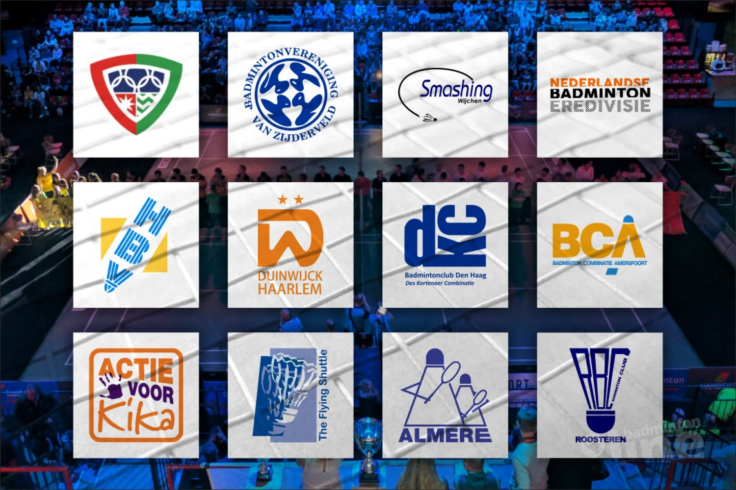 Zaterdagmiddag in teken van Nederlandse Badminton Eredivisie in Den Haag
