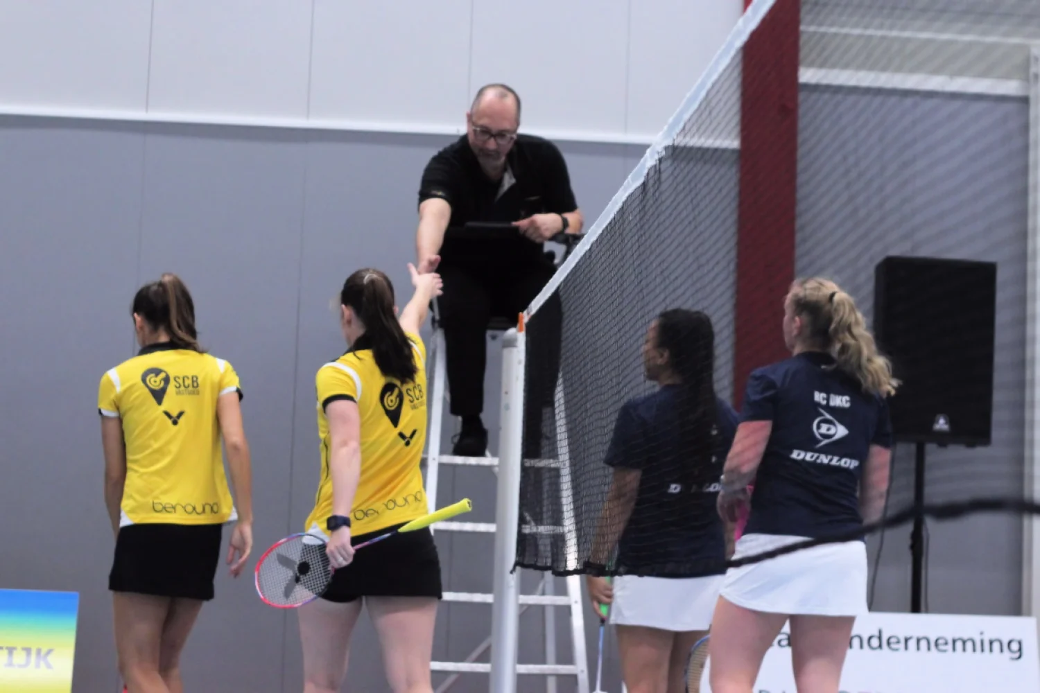 De eredivisietrein komt langzaam op gang voor Haagse badmintonners