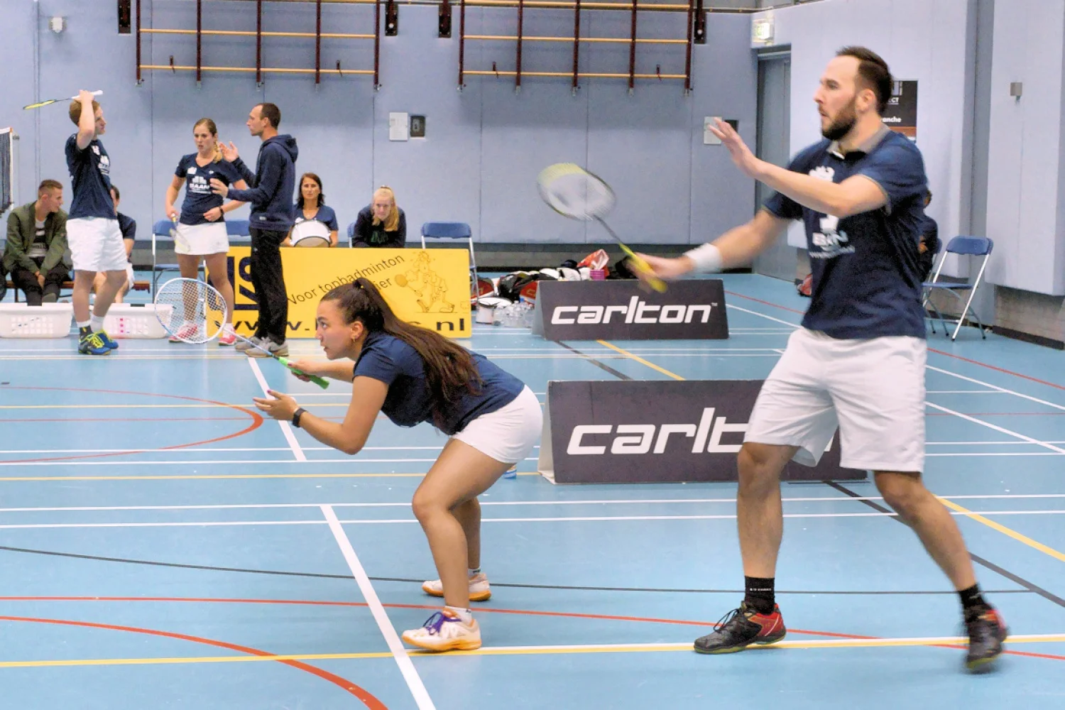 HTM-tram van DKC rolt door in Nederlandse Badminton Eredivisie