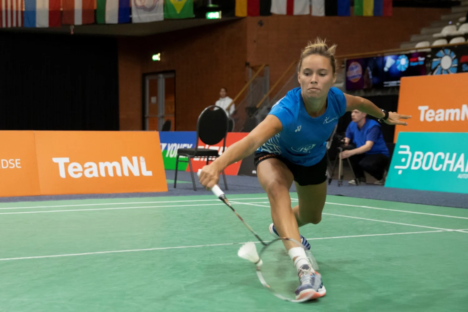 Geen kwartfinales in Almere voor Soraya de Visch Eijbergen en Gayle Mahulette
