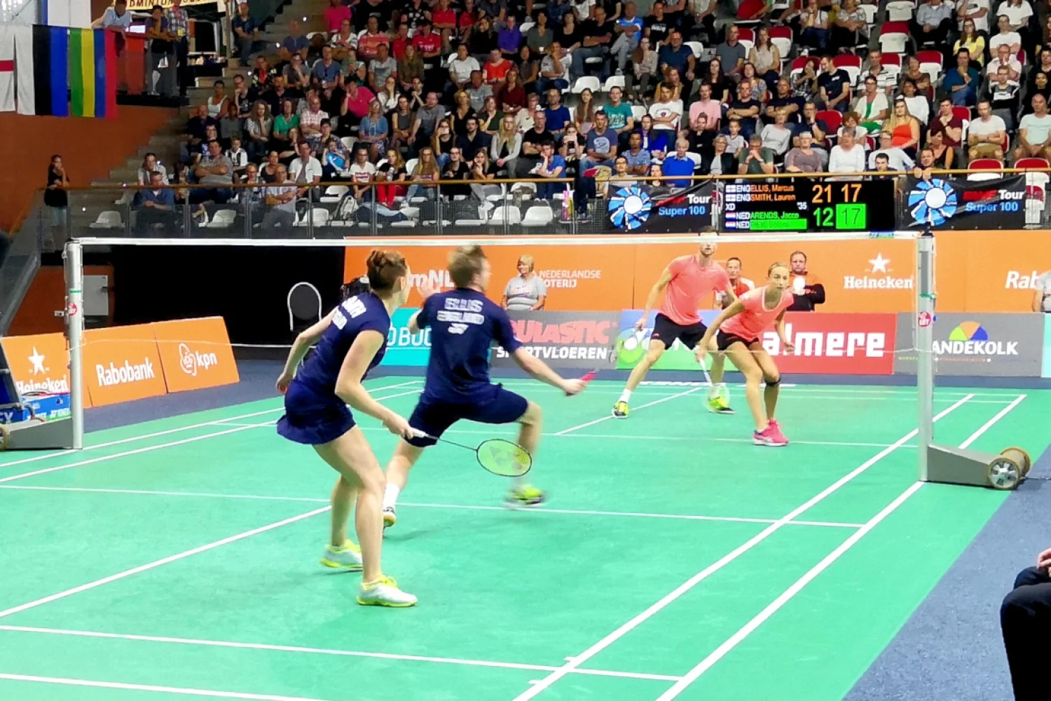 Selena Piek en Jacco Arends uitgeschakeld op zaterdag Yonex Dutch Open 2018
