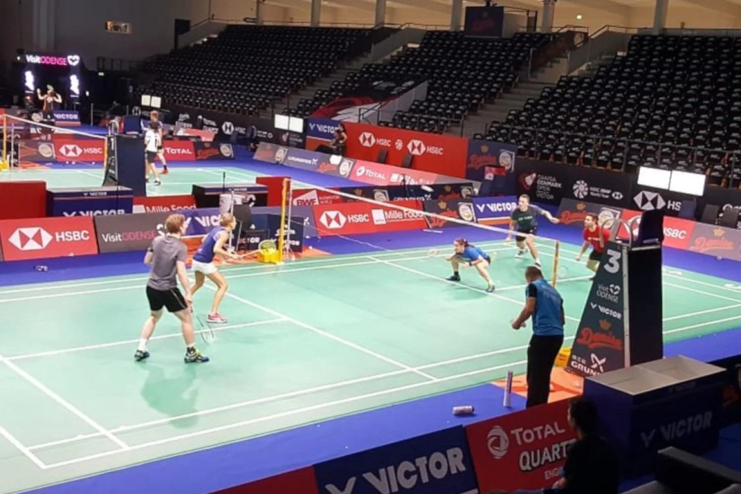 Nederlandse topbadmintonners bij Denmark Open 2018 in Odense