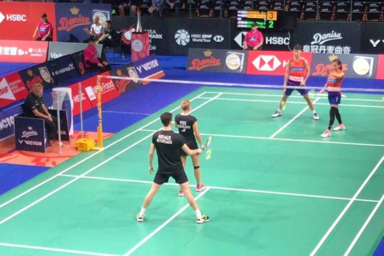 Zware eerste dag Denmark Open 2018 voor Oranje-ploeg