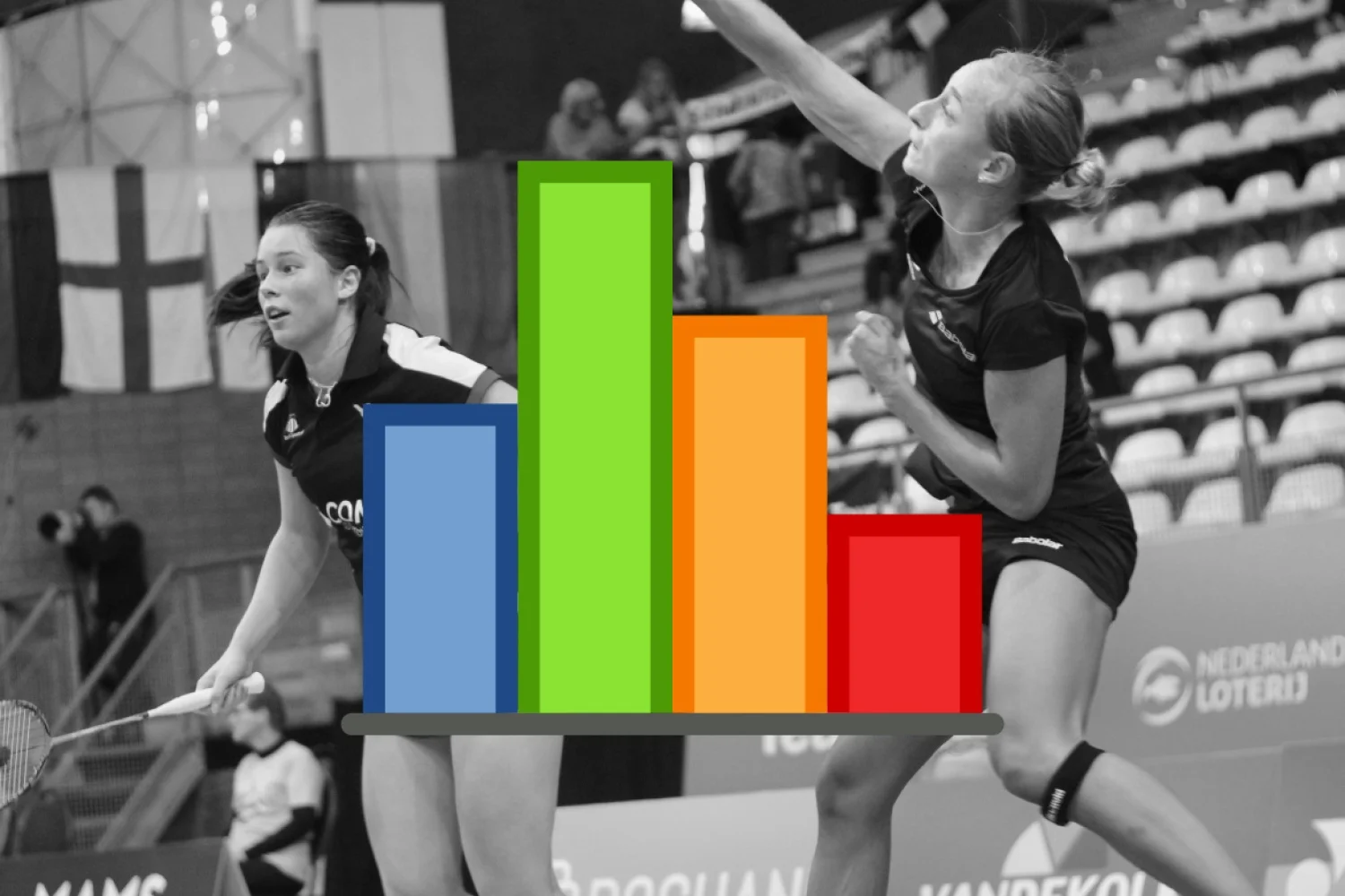 Badmintonstatistieken: Selena Piek en Cheryl Seinen on top of the world