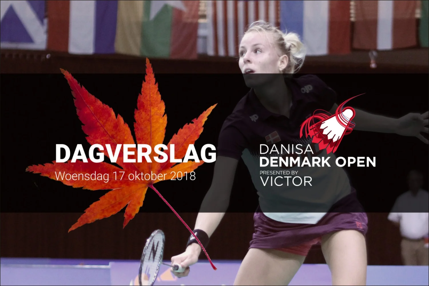 Woensdag Dagverslag Denmark Open 2018: een handtekening van Mia Blichfeldt