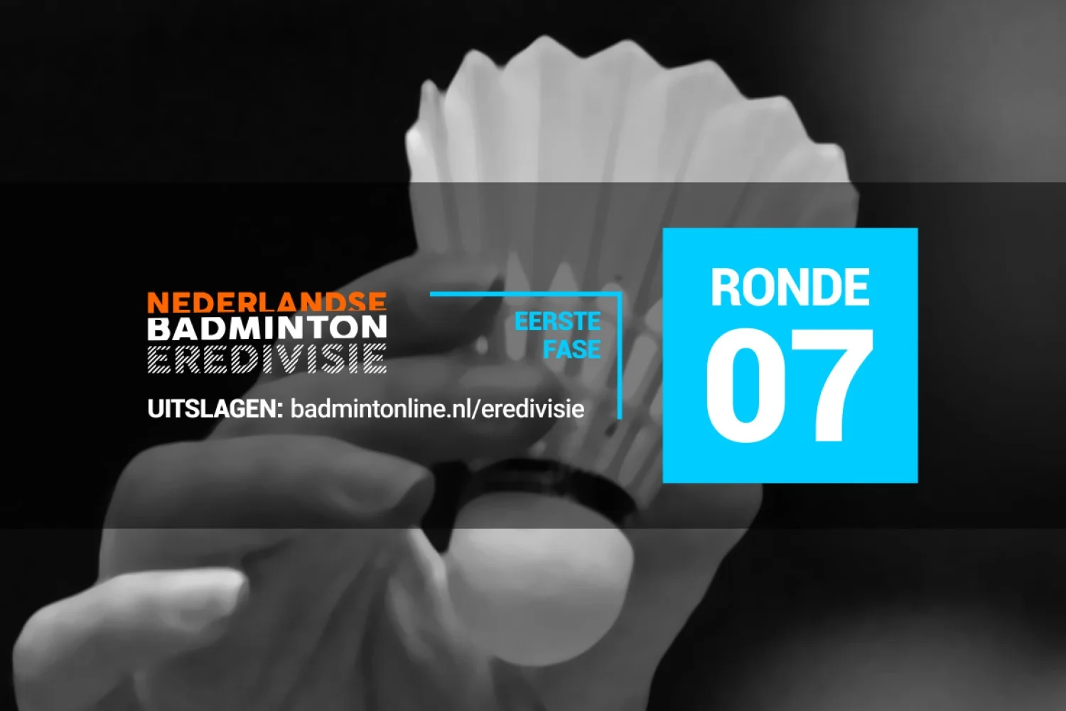 Uitslagen zevende speelronde Nederlandse Badminton Eredivisie 2018-2019