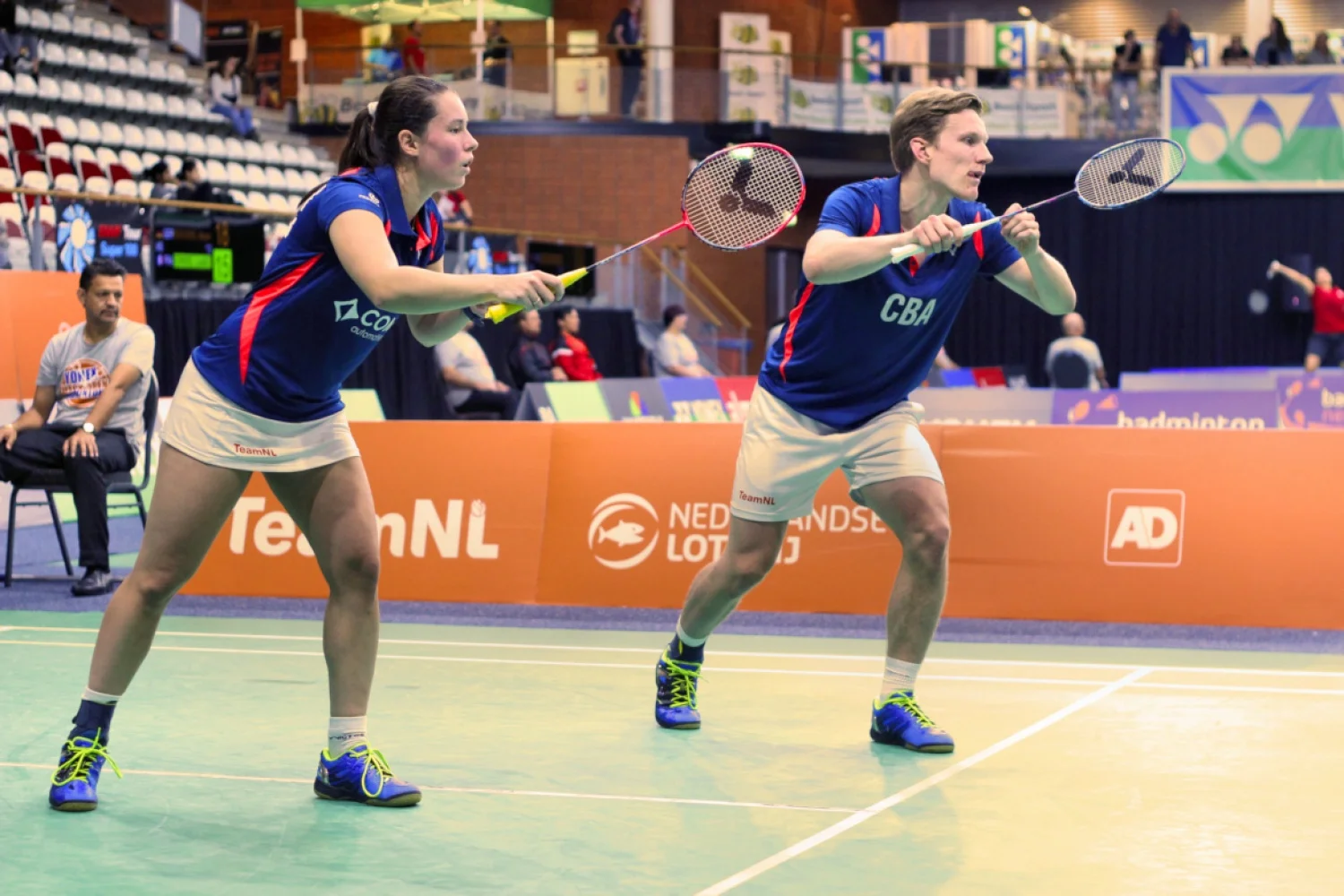 Yonex French Open: geen kwartfinale voor Robin Tabeling en Cheryl Seinen