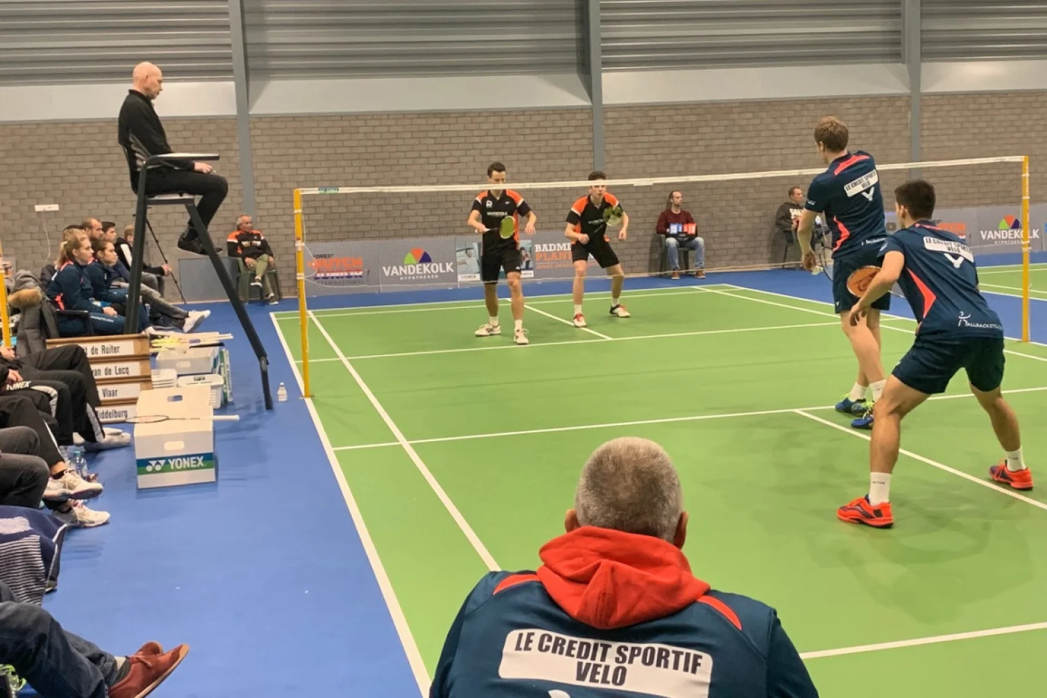 Gelijkspel voor VELO tegen koploper Duinwijck