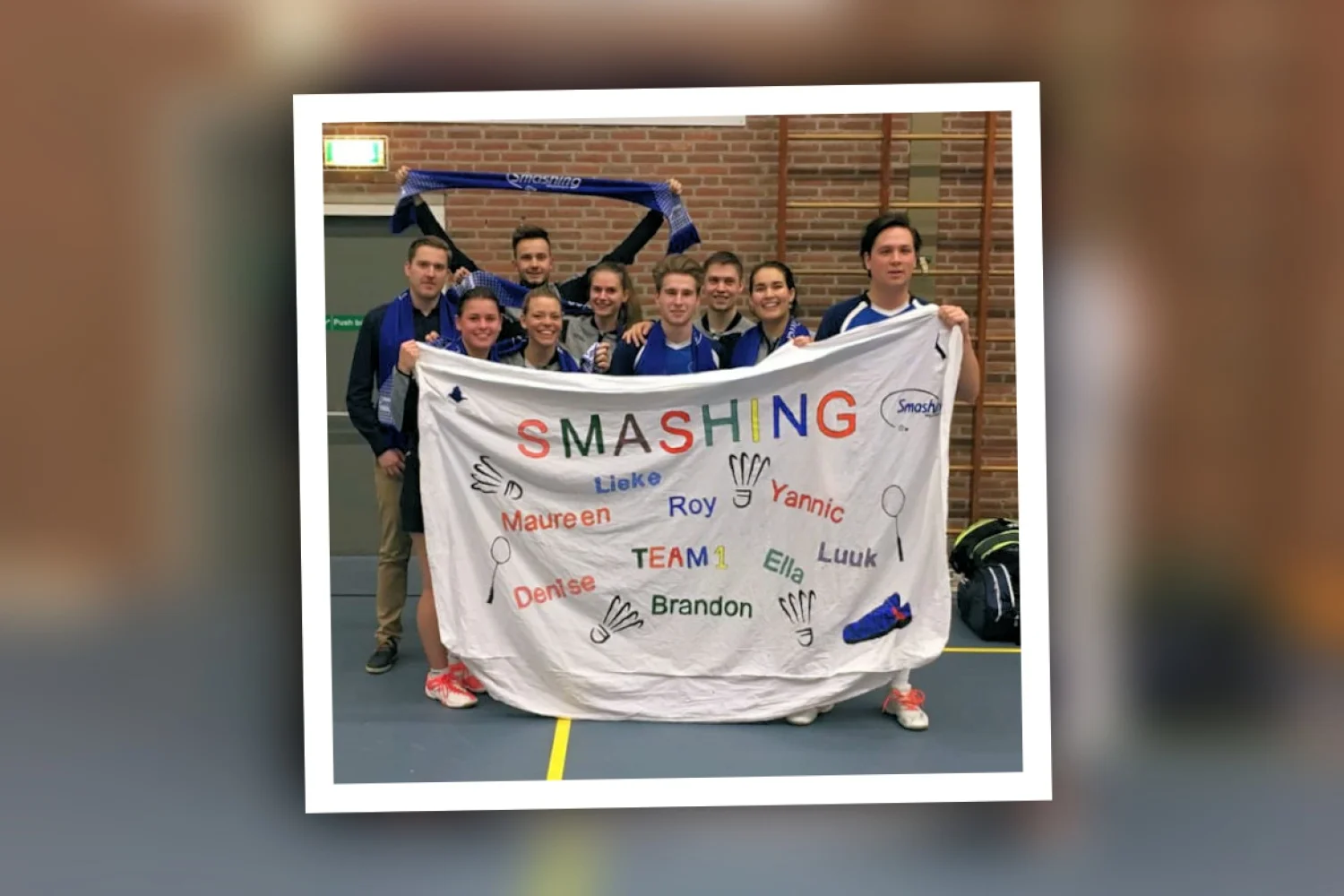 Smashing zegeviert in slotronde Nederlandse Badminton Eredivisie