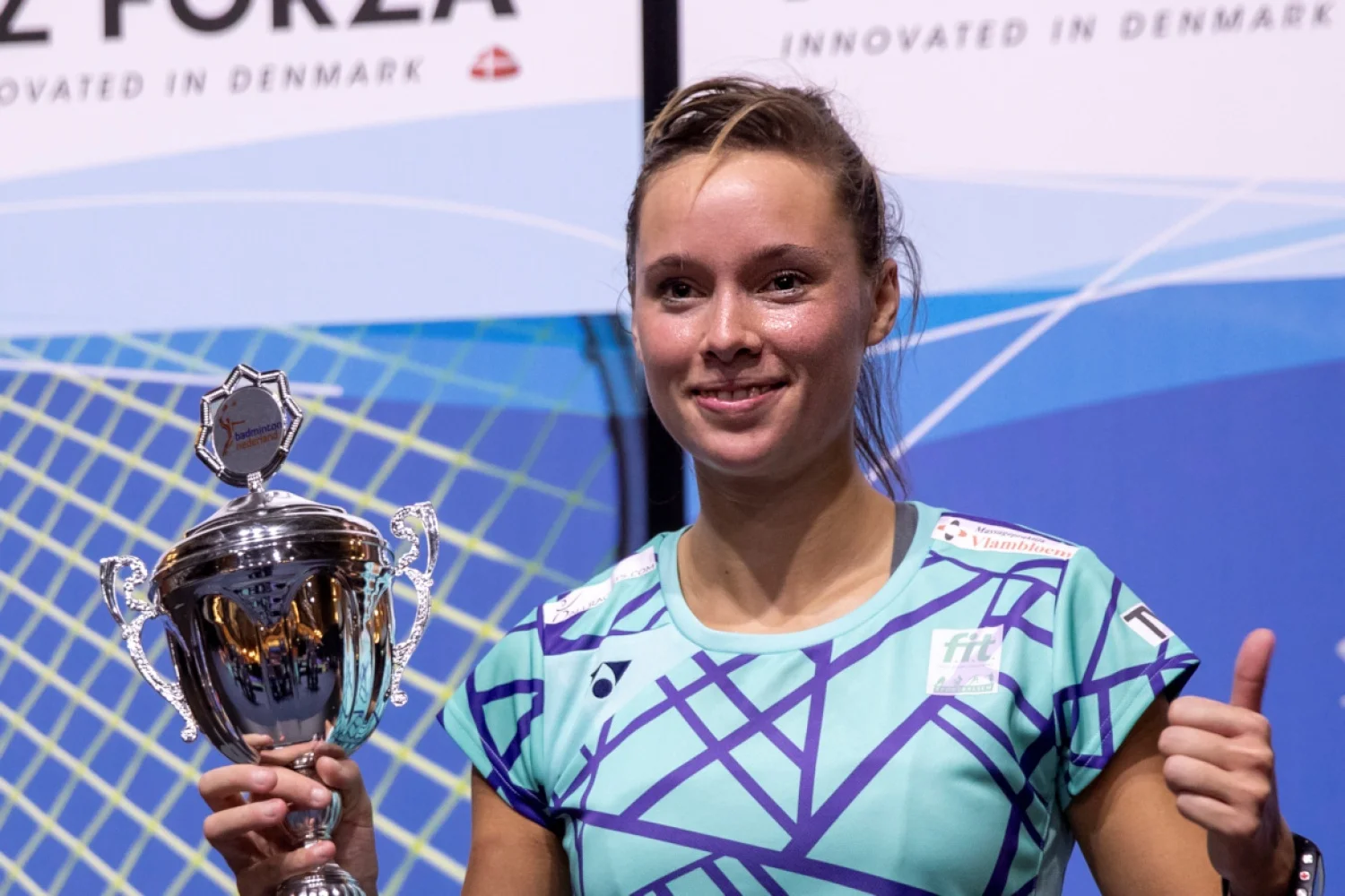 Mark Caljouw en Soraya de Visch Eijbergen pakken titels NK Badminton 2019