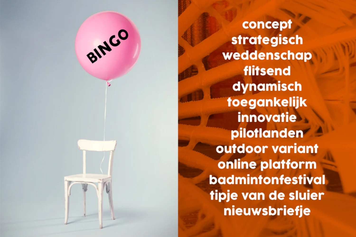 Badmintonteaser van Badminton Nederland: Badminton Festivals en buitenbadminton