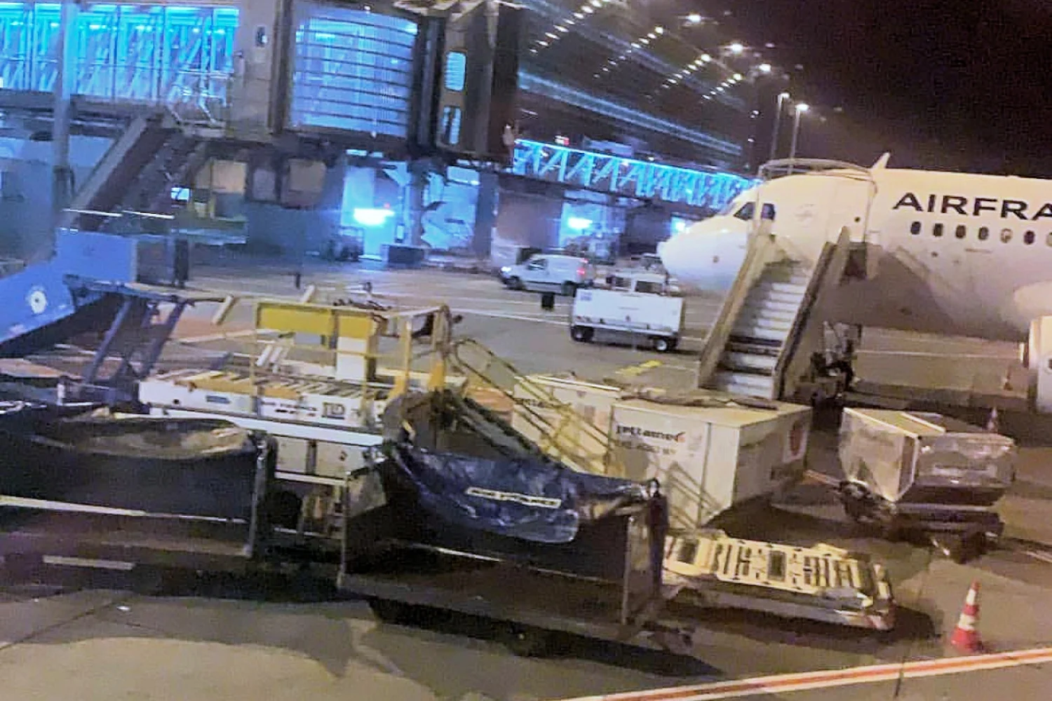 Fransman Thomas Rouxel verhindert zegetocht badmintonner Mark Caljouw