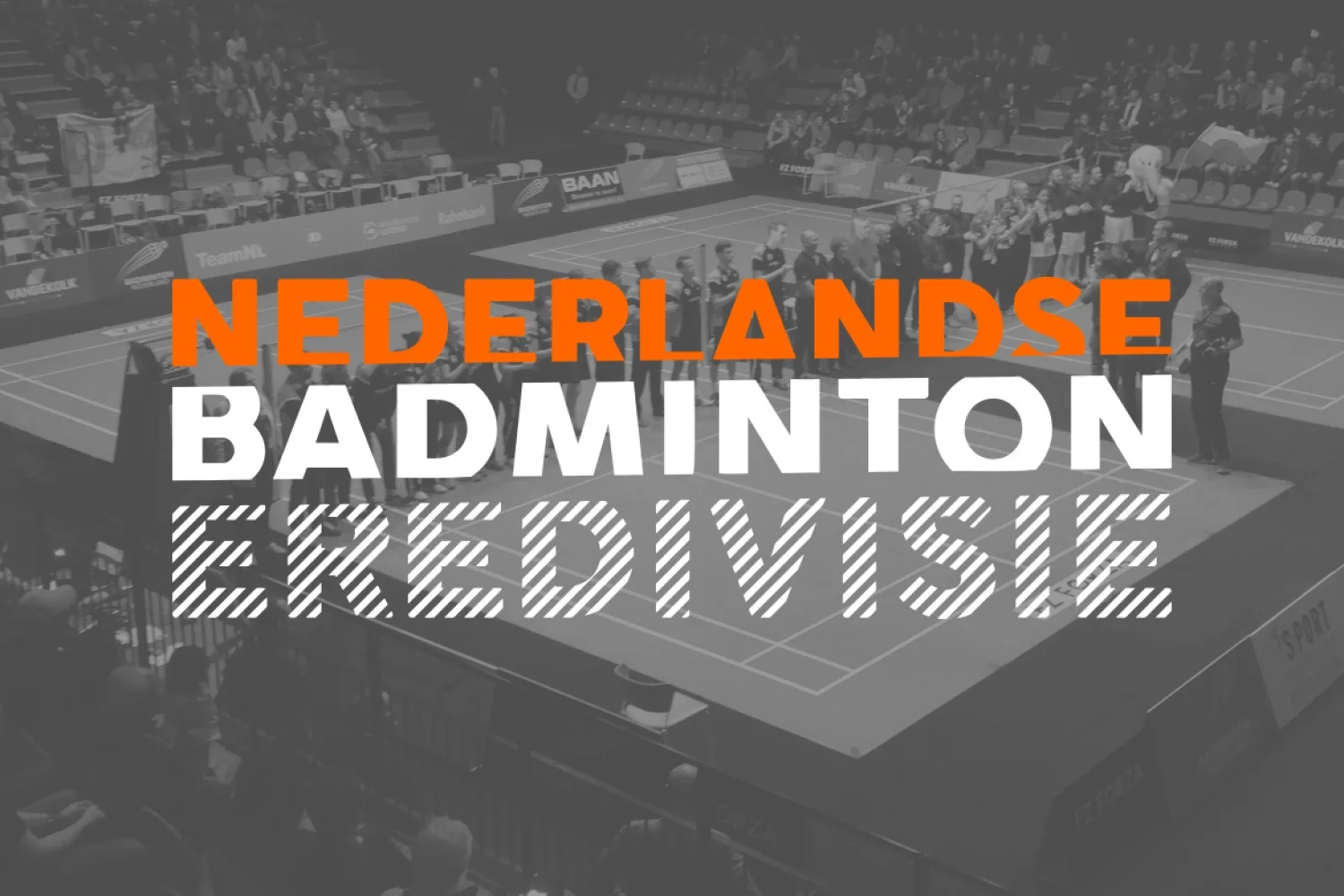 Finale landskampioenschap Nederlandse Badminton Eredivisie in Den Haag