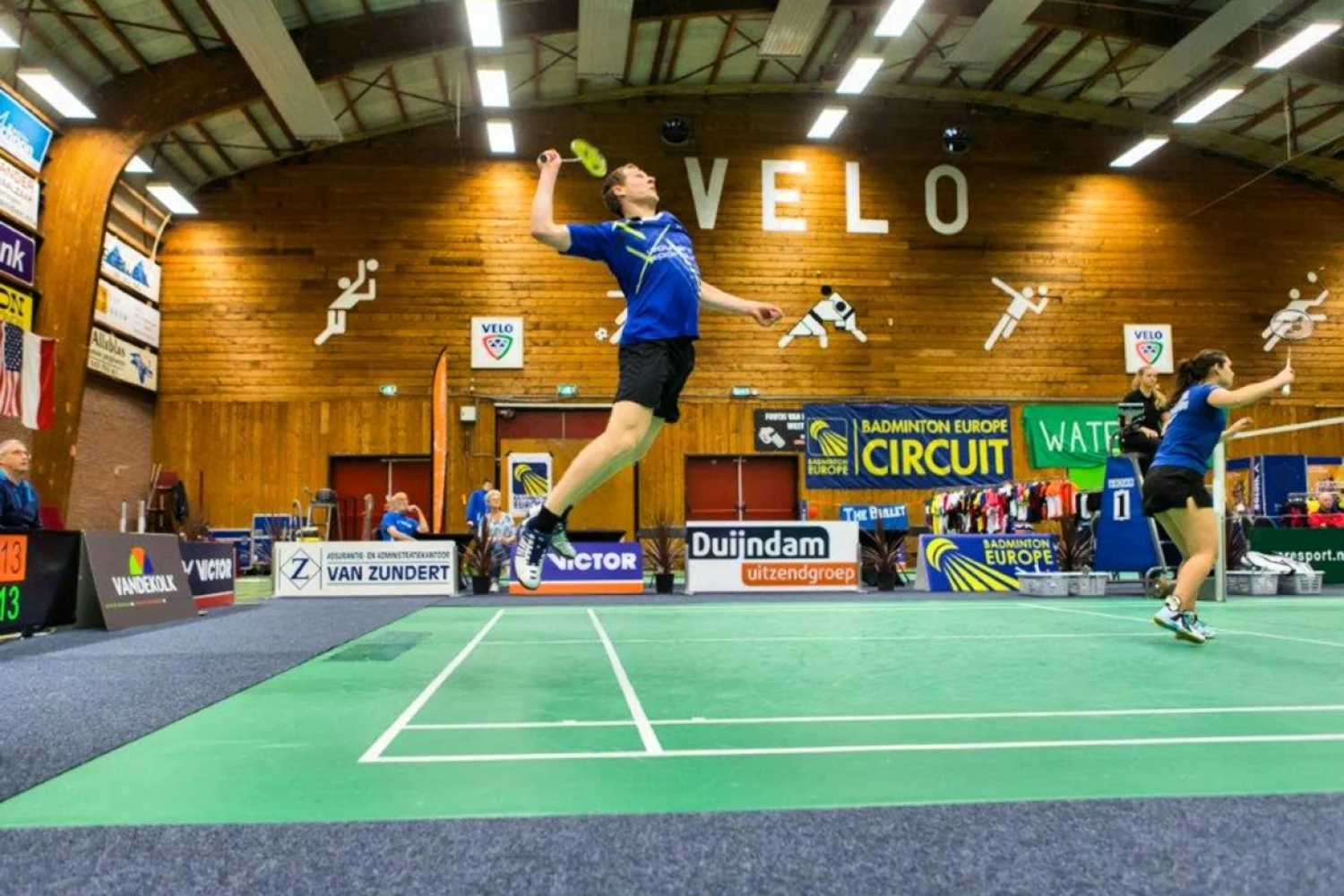 Joran Kweekel reekshoofd bij Dutch International 2022 in Wateringen