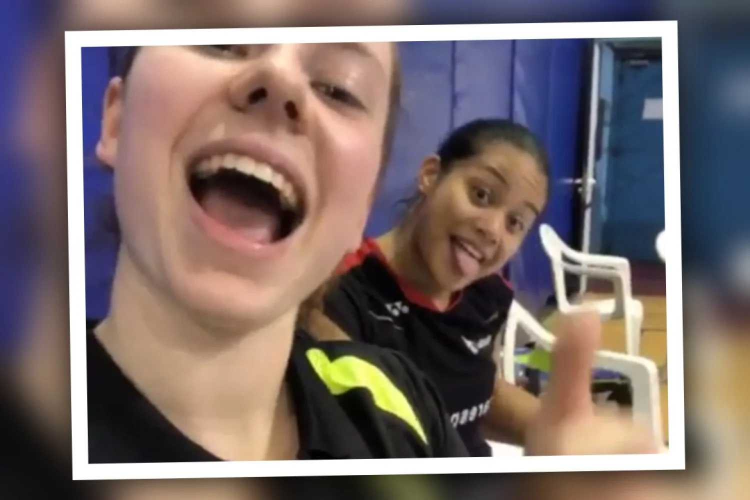 Weer finale voor jeugdige badmintonners Debora Jille en Alyssa Tirtosentono