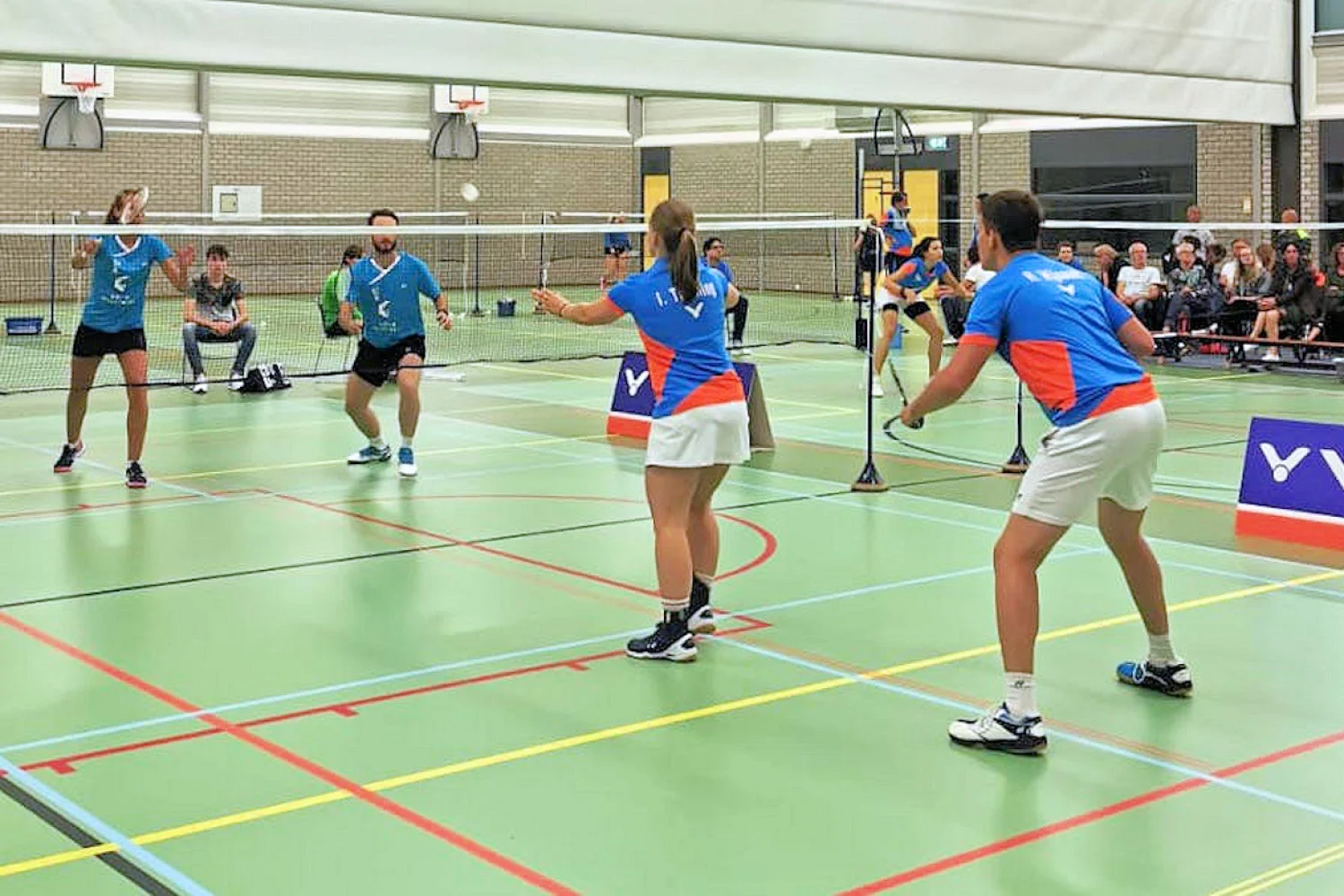 Noord-Hollanders blijven ongeslagen in Nederlandse Badminton Eredivisie
